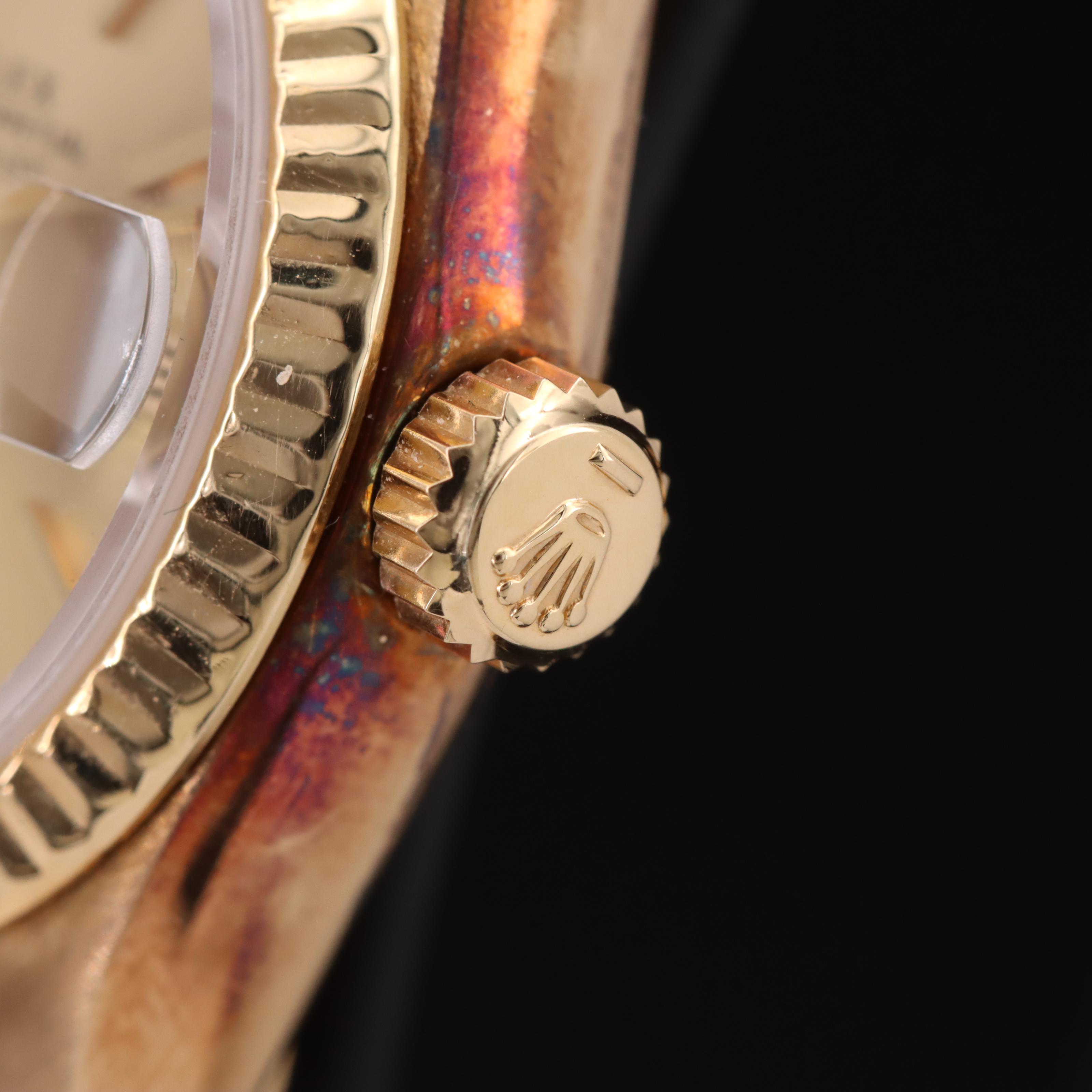1983 Rolex Oyster Perpetual Datejust 18K Watch