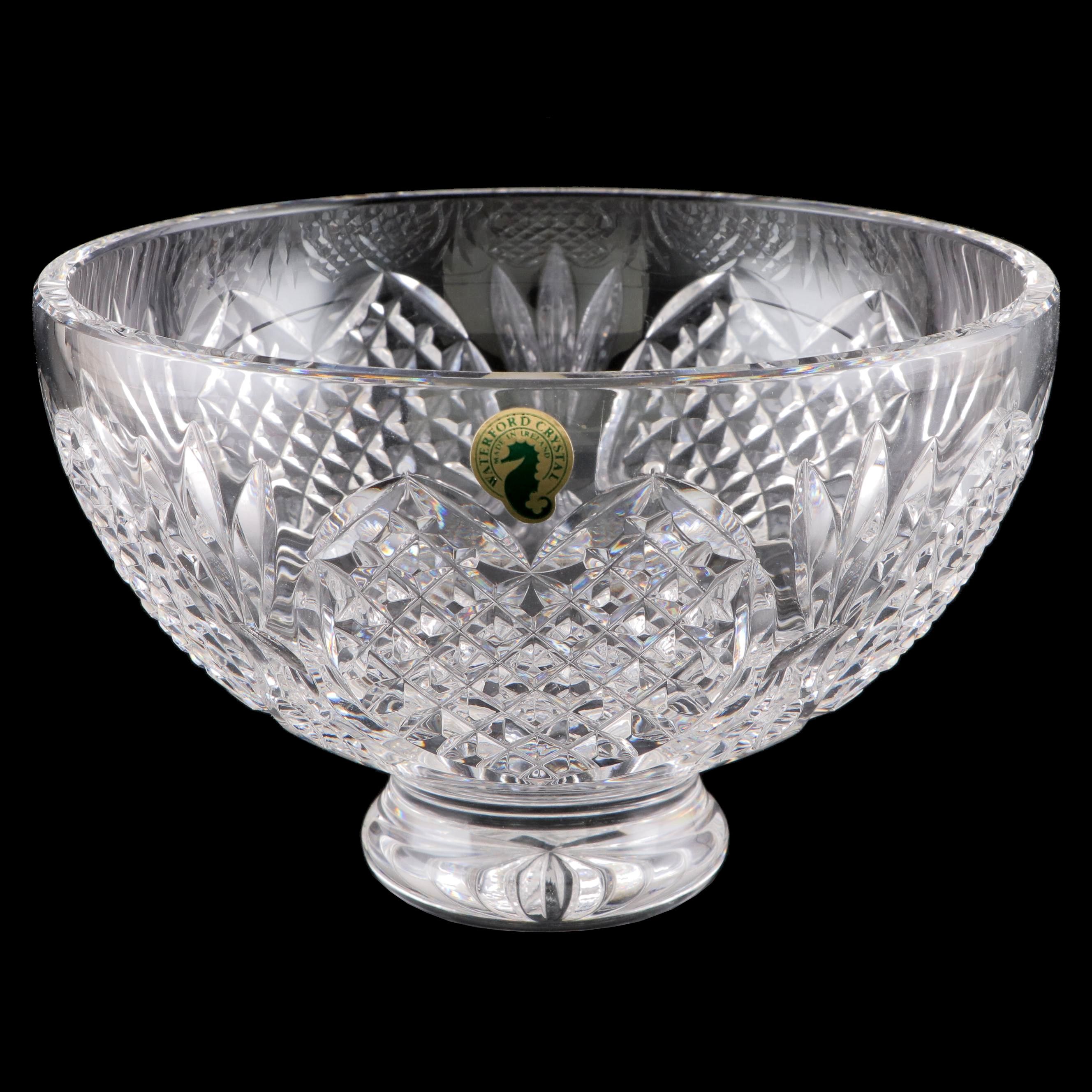 Waterford Crystal "Wedding Heirloom Collection" Footed Bowl