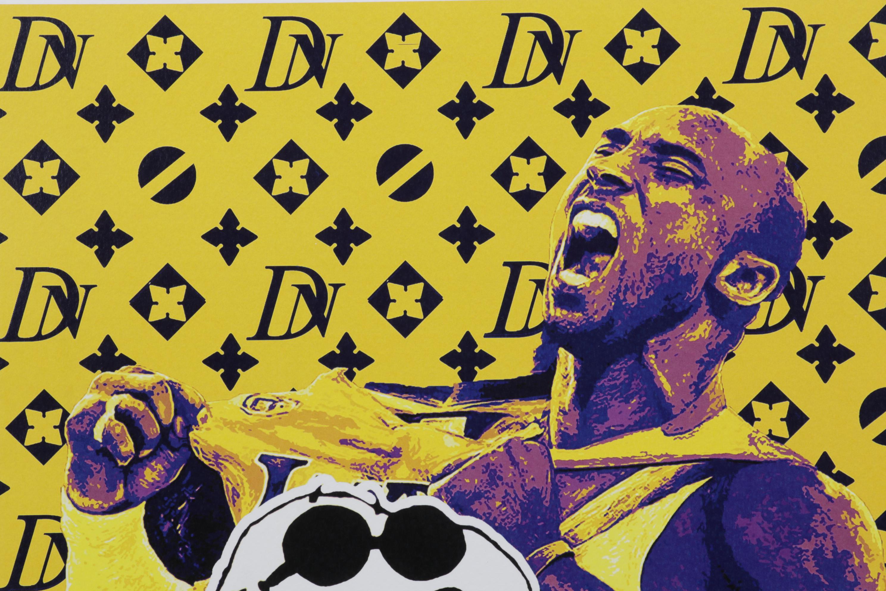 Death NYC Pop Art Graphic Print of Kobe Bryant and Snoopy