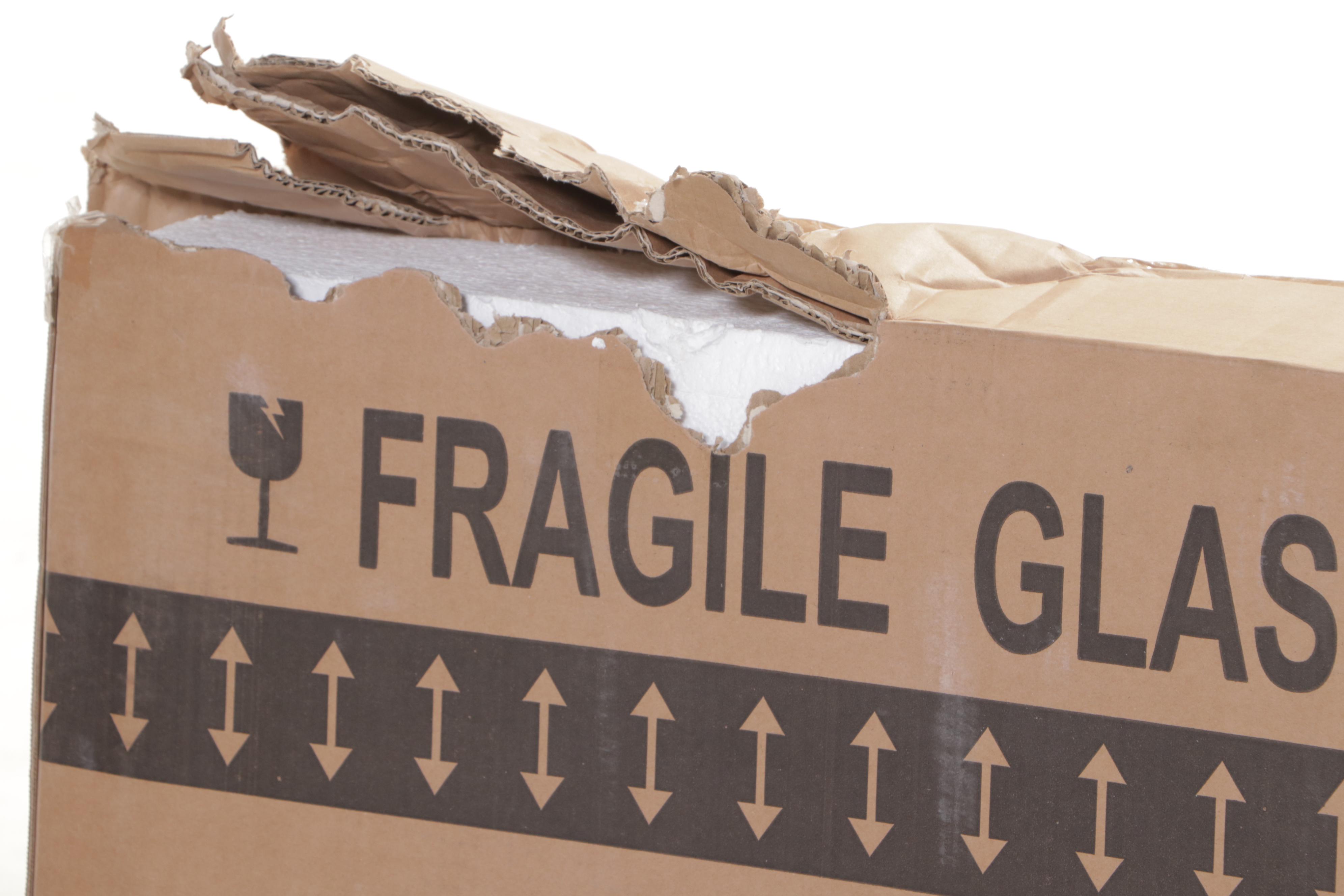 Hearth & Hand with Magnolia Black Wood Grain Round Wall Mirror