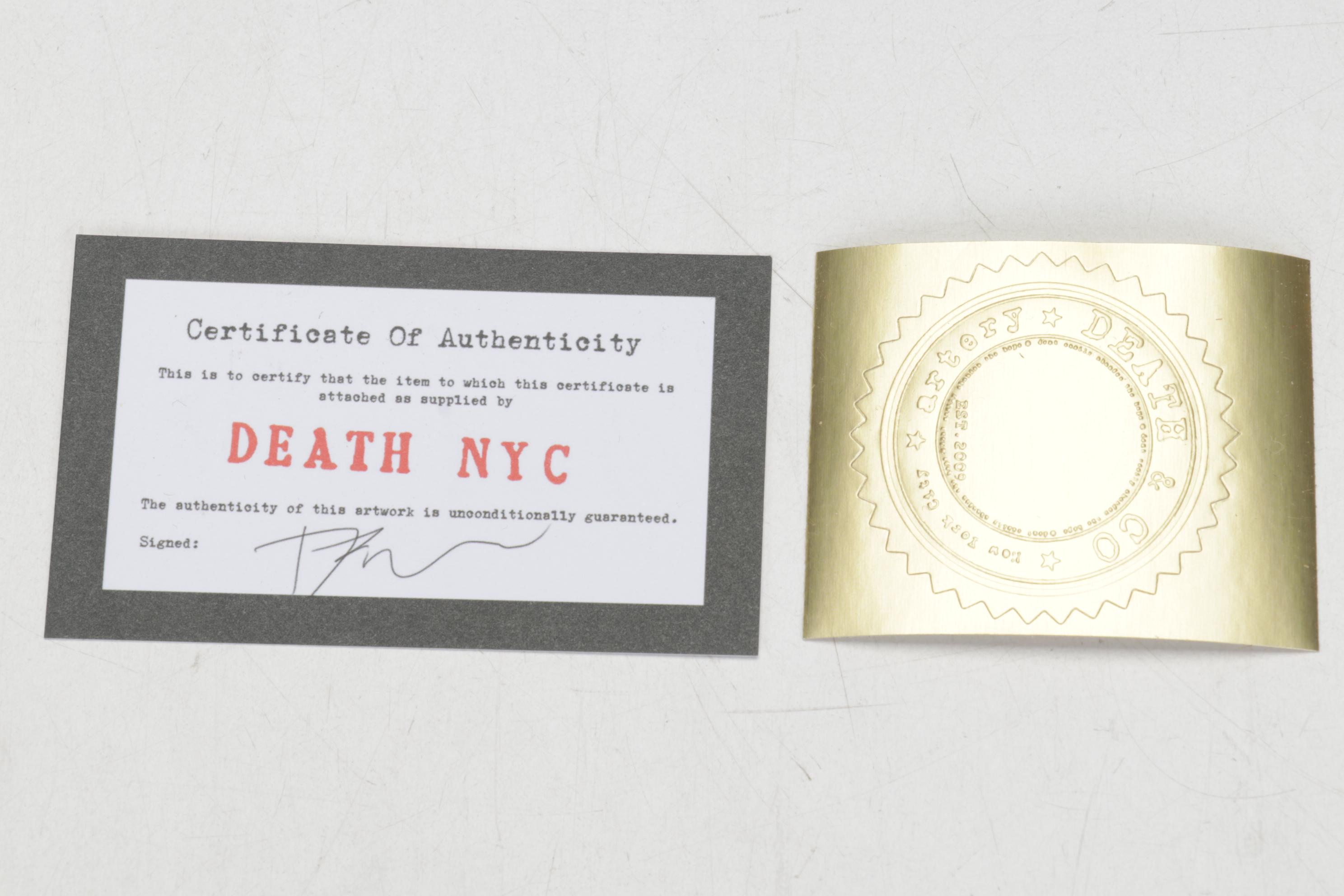 Death NYC Pop Art Graphic Print of Hermès Scrooge McDuck