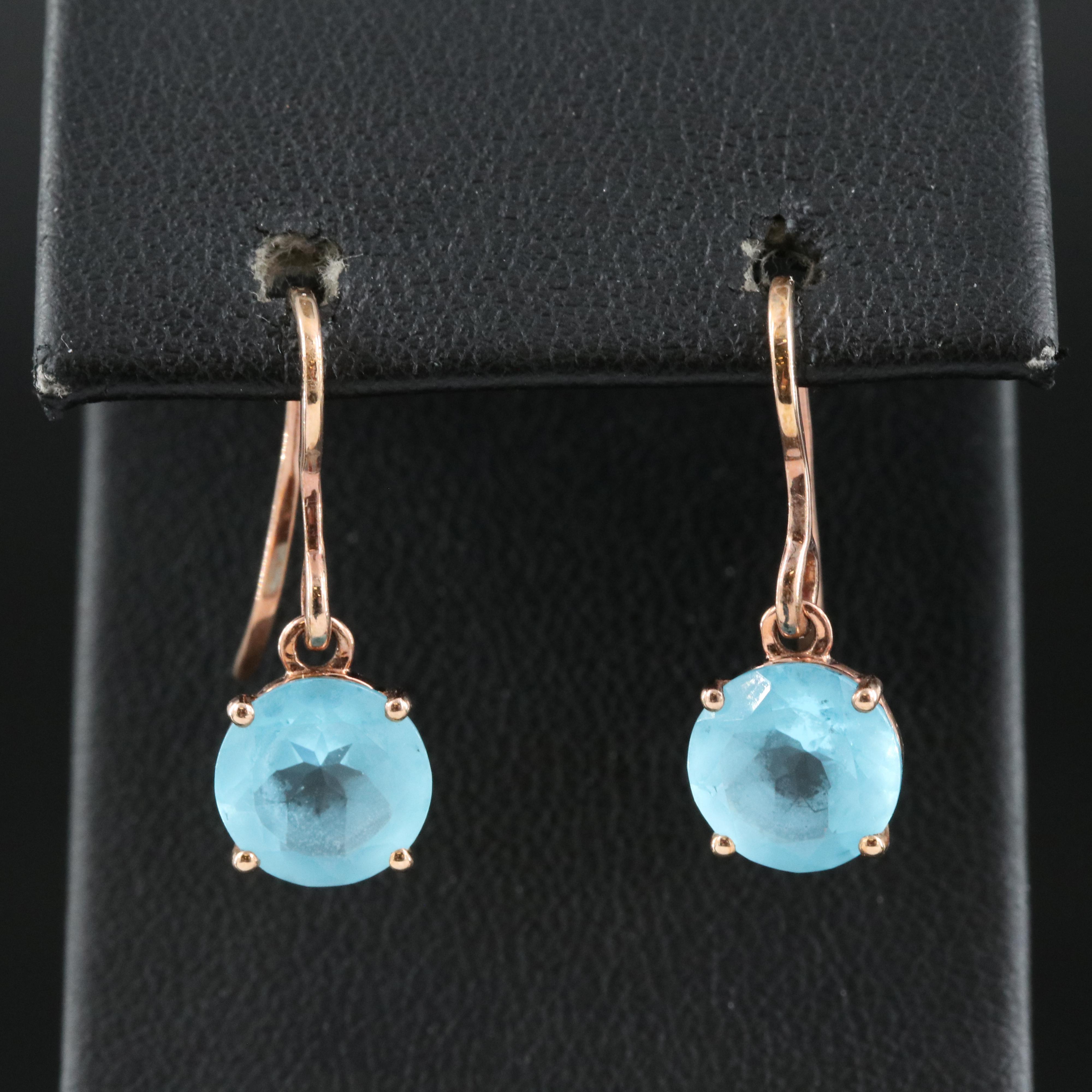 Sterling Glass Earrings