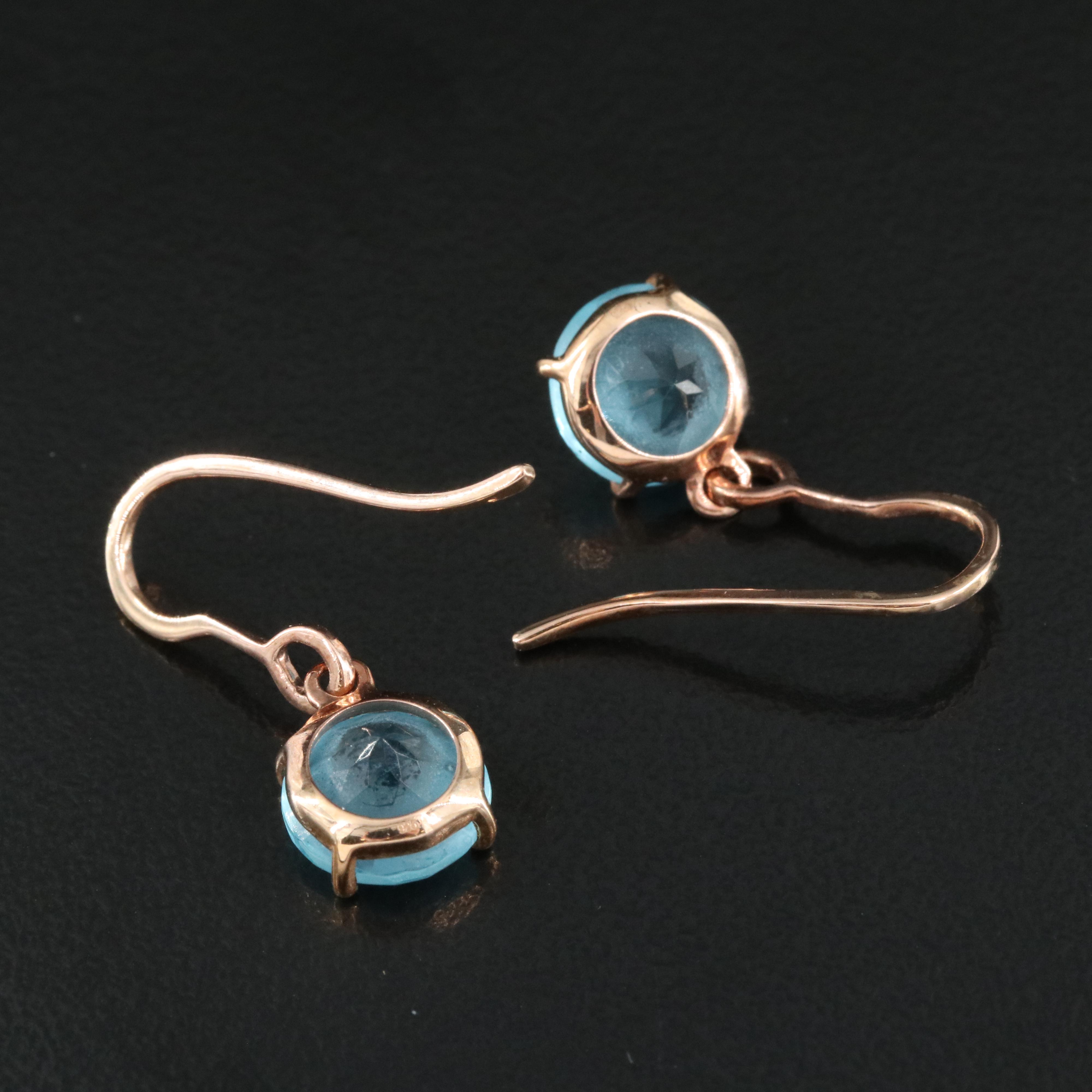 Sterling Glass Earrings