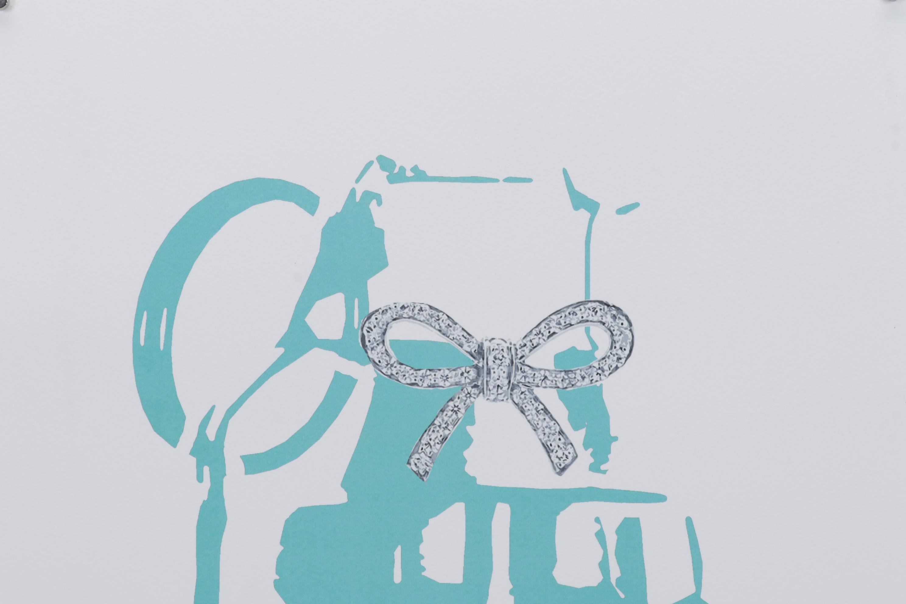 Death NYC Pop Art Graphic Print of Tiffany & Co. Grenade