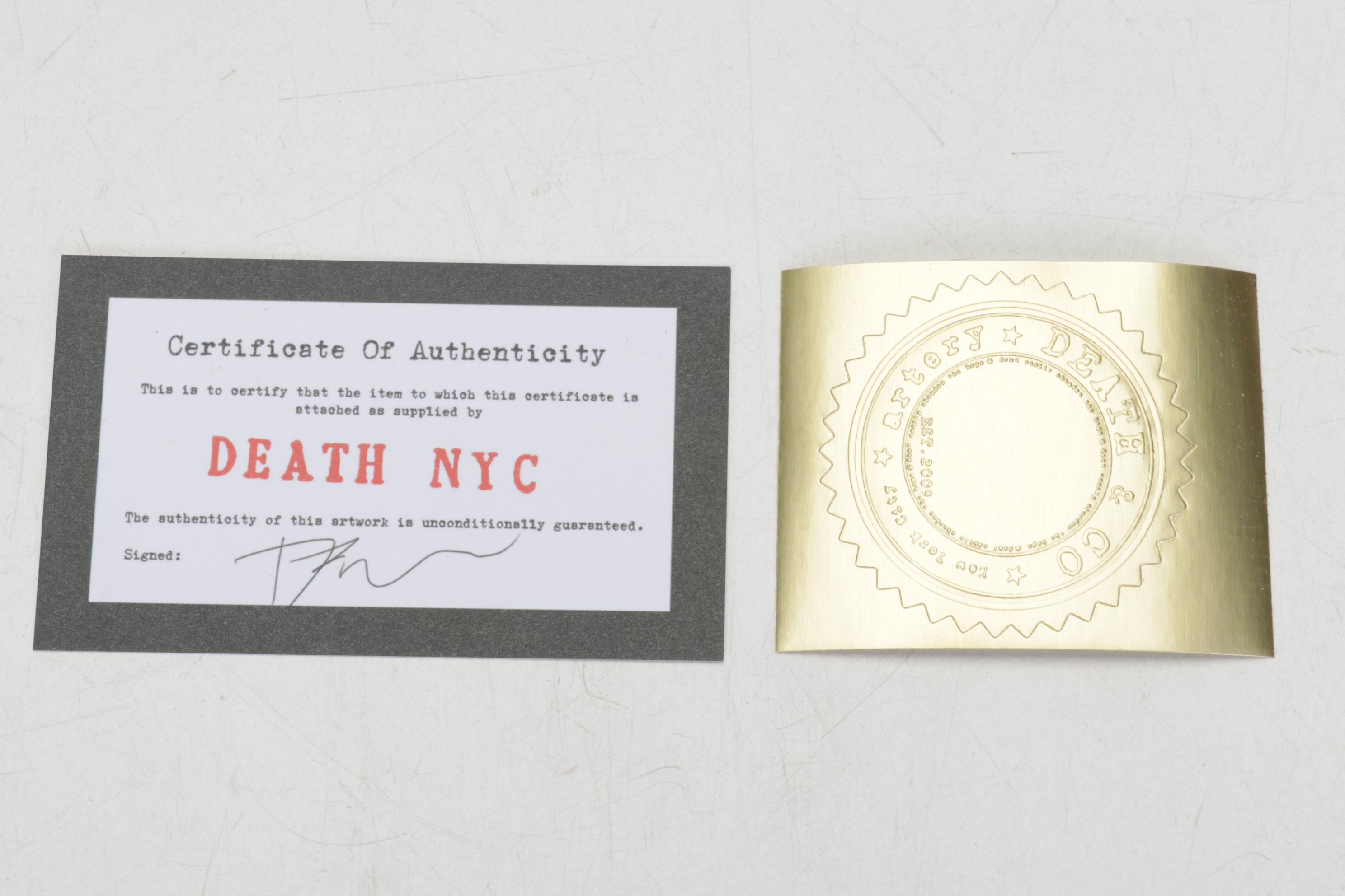 Death NYC Pop Art Graphic Print of Tiffany & Co. Grenade