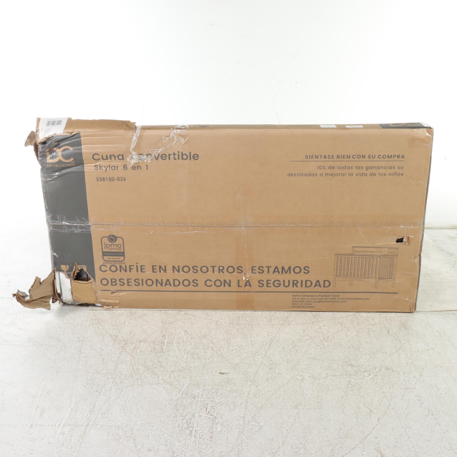 Delta Children Skylar 6in1 Convertible Crib EBTH