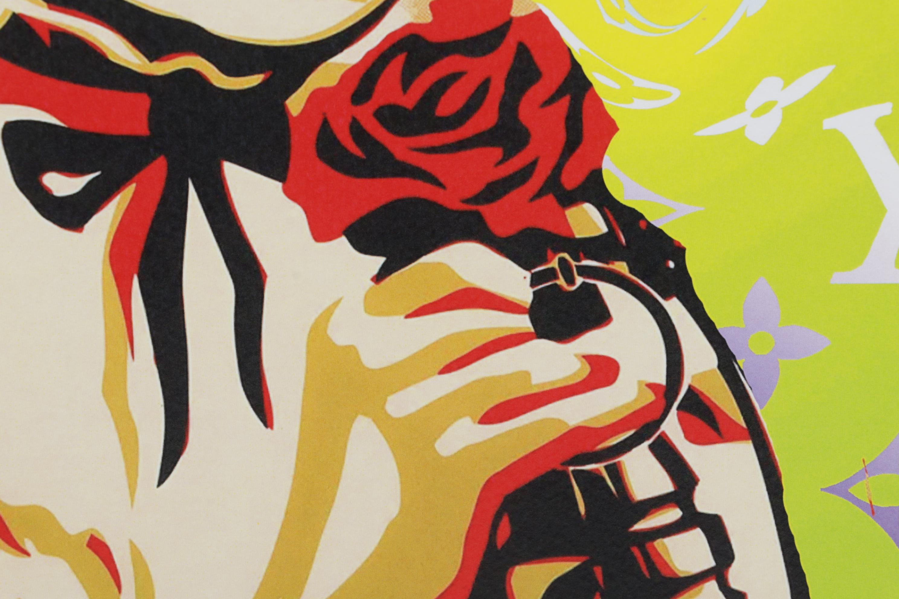 Death NYC Pop Art Graphic Print after Shepard Fairey's "War by Numbers"