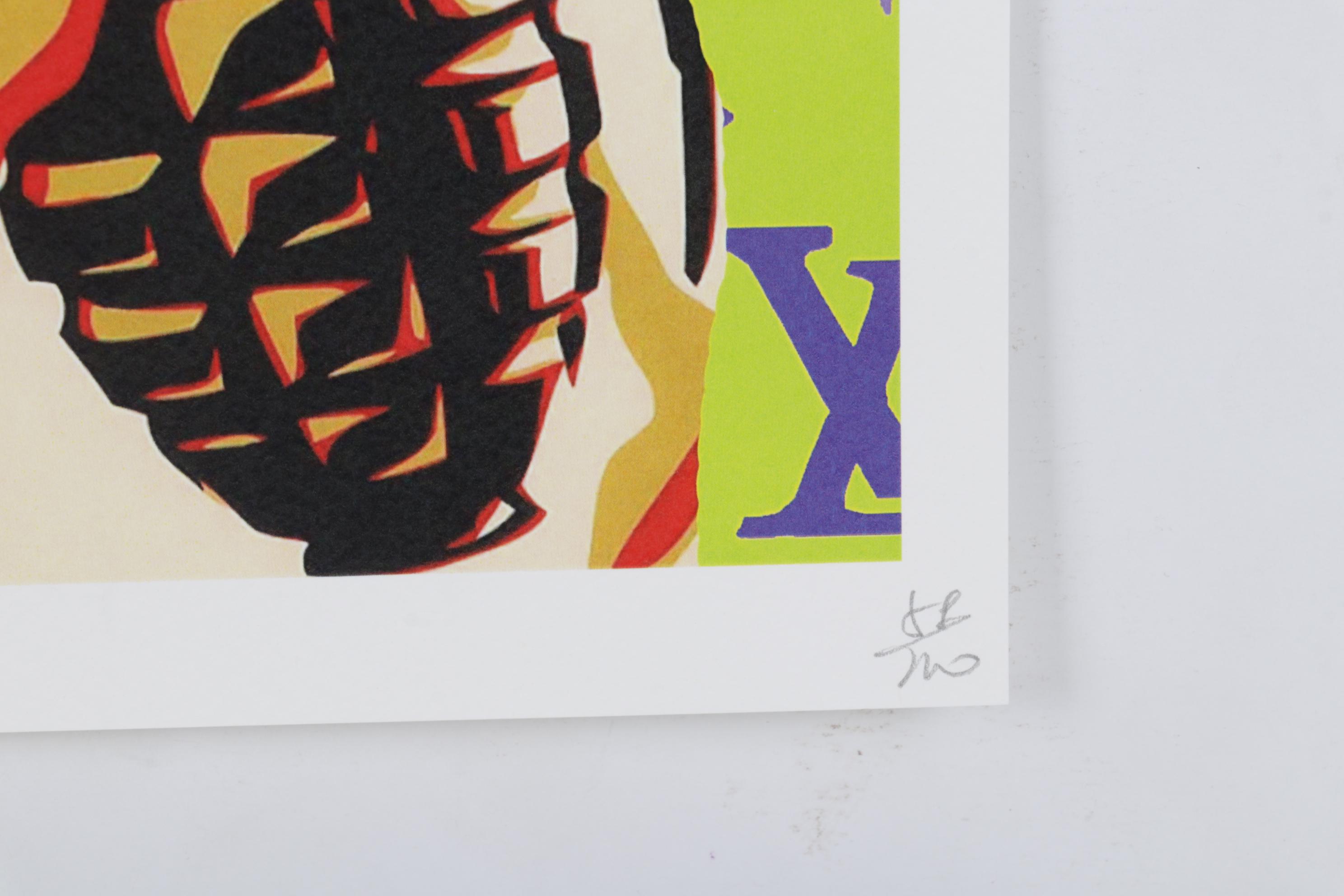 Death NYC Pop Art Graphic Print after Shepard Fairey's "War by Numbers"