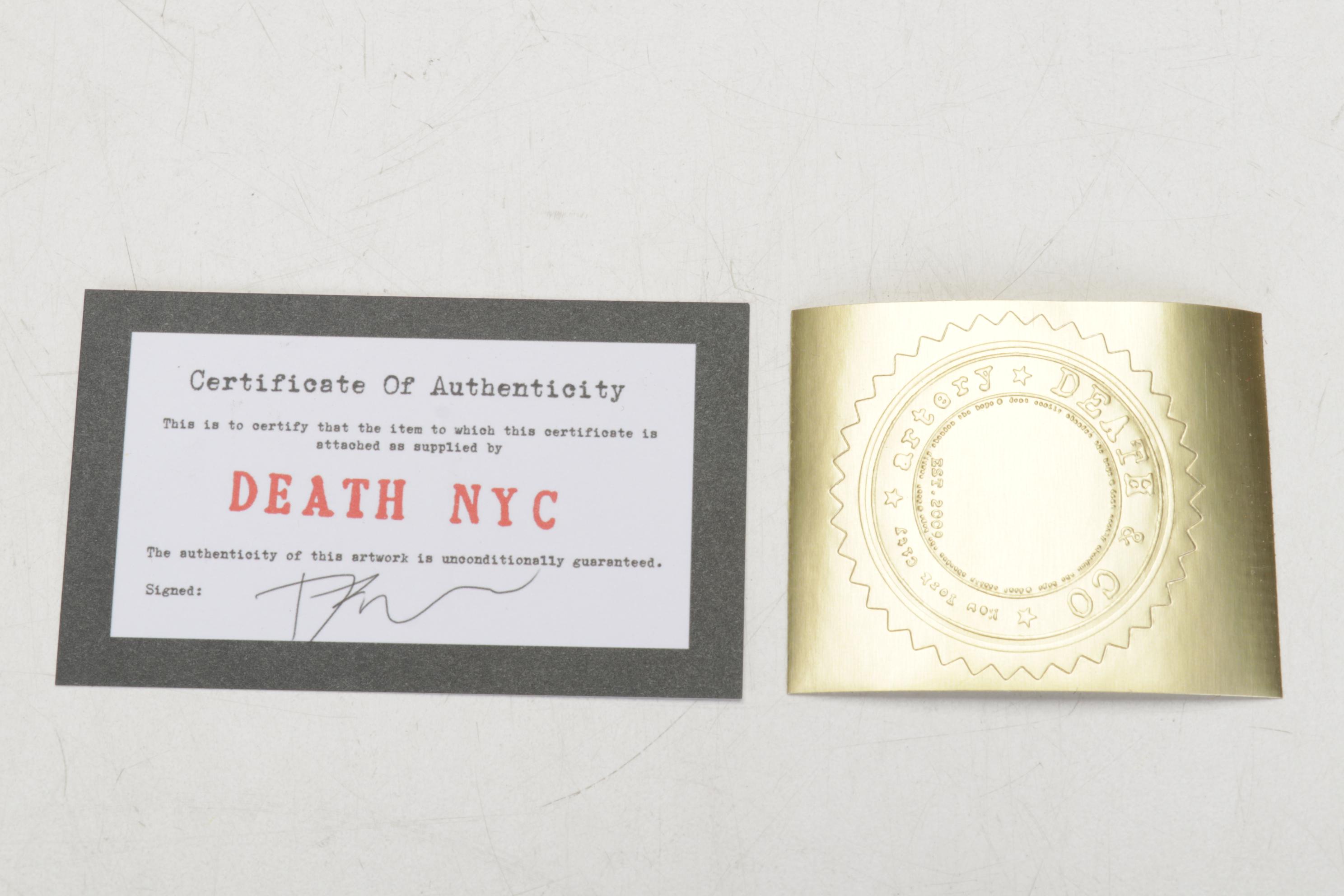 Death NYC Pop Art Graphic Print after Shepard Fairey's "War by Numbers"