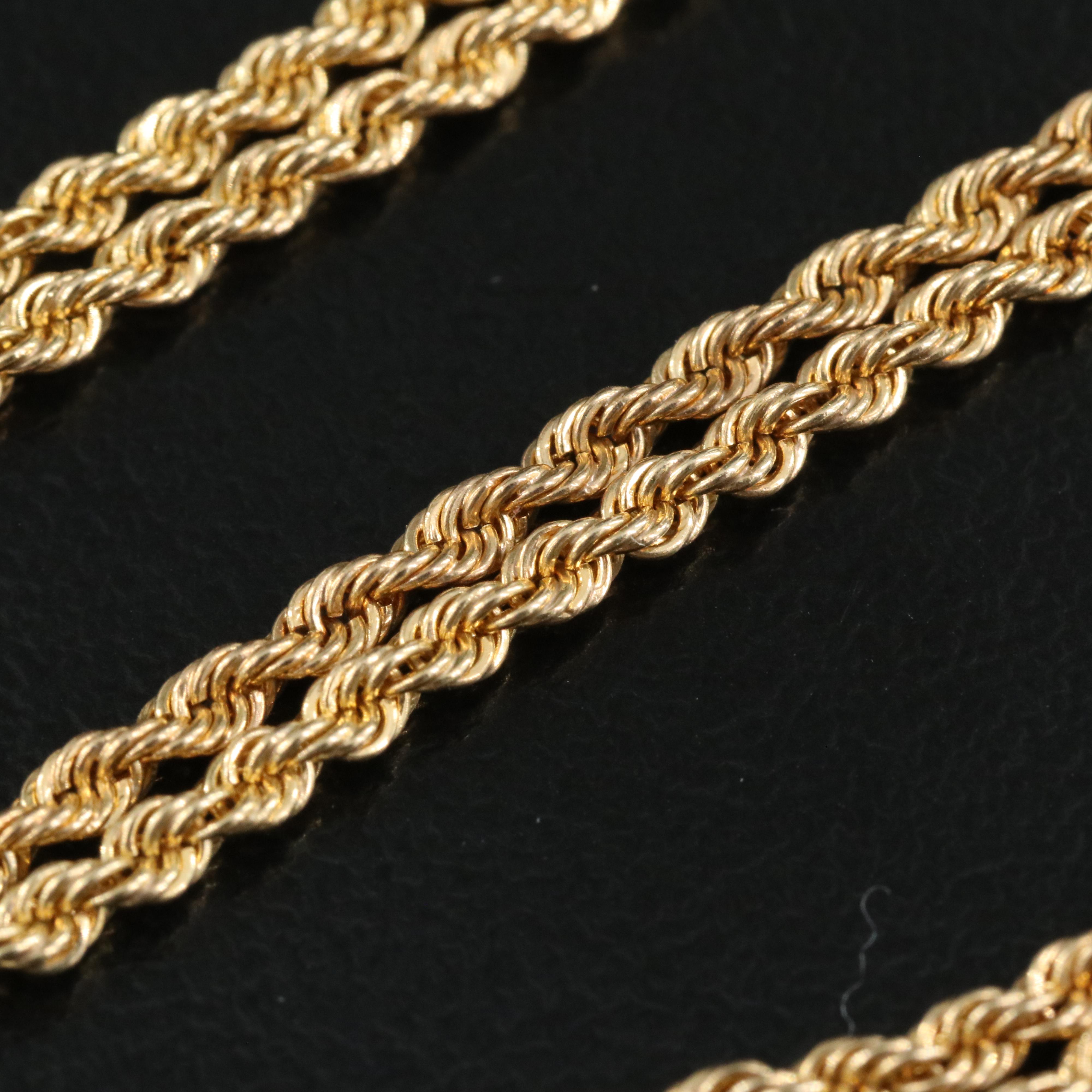 14K Rope Chain