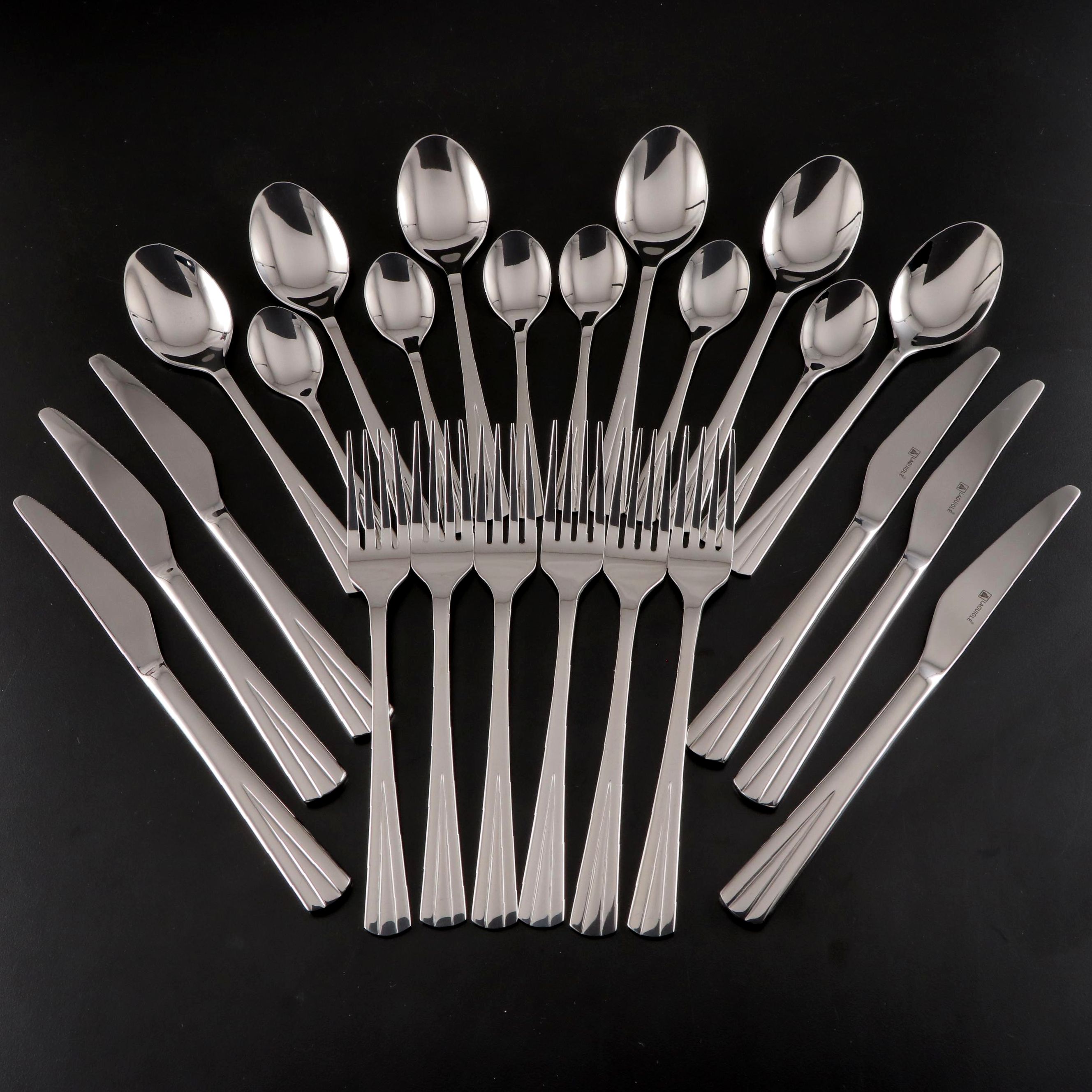 Laguiole Stainless Steel Flatware EBTH