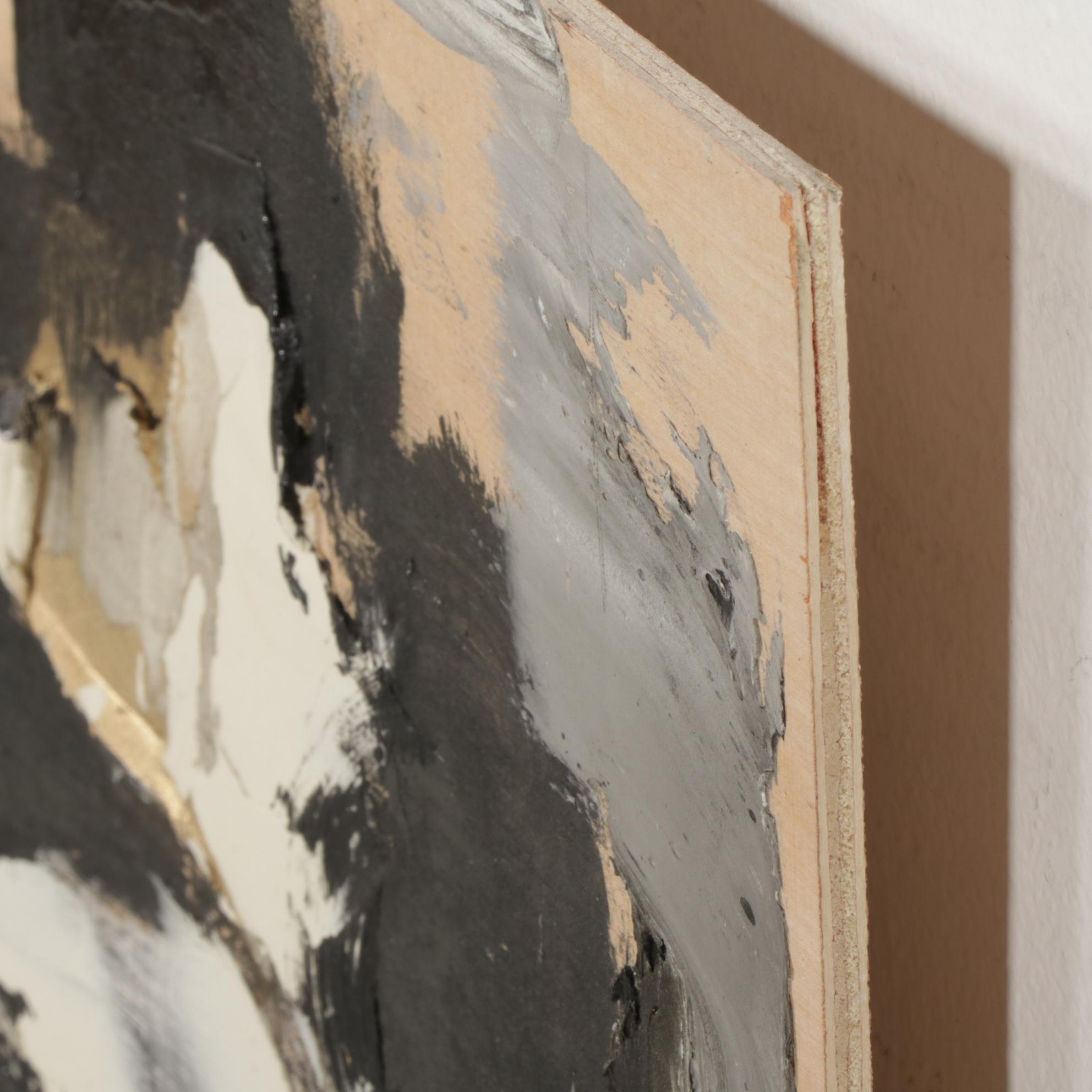 Anthony Eve Kemp Outsider Art Acrylic Painting "Vision," 2016