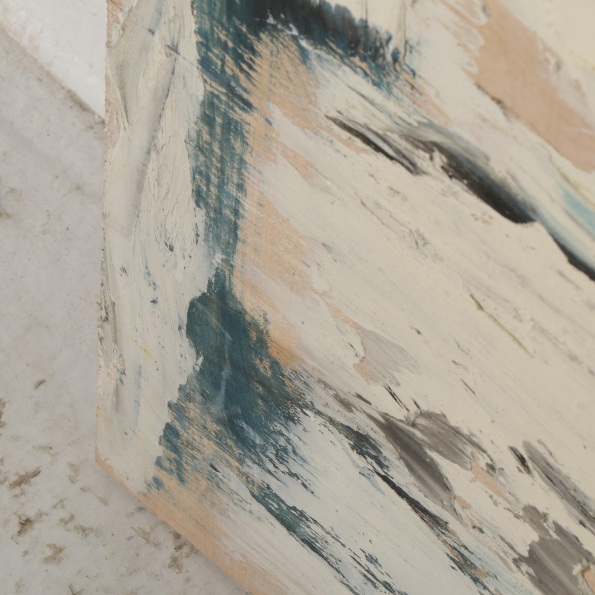 Anthony Eve Kemp Outsider Art Acrylic Painting "Vision," 2016