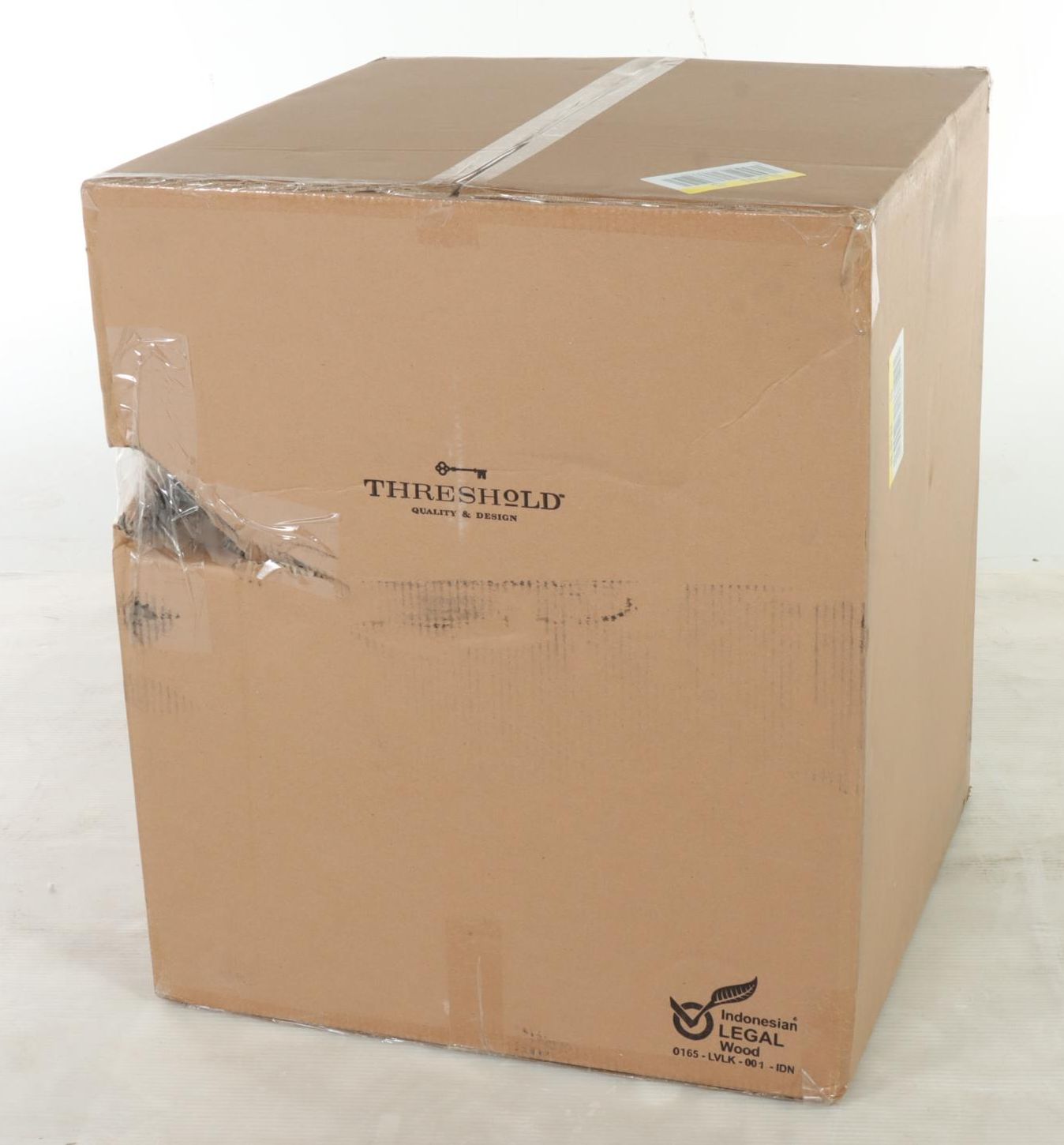 Threshold With Studio McGee Daffan Faceted Round Accent Table in Cream