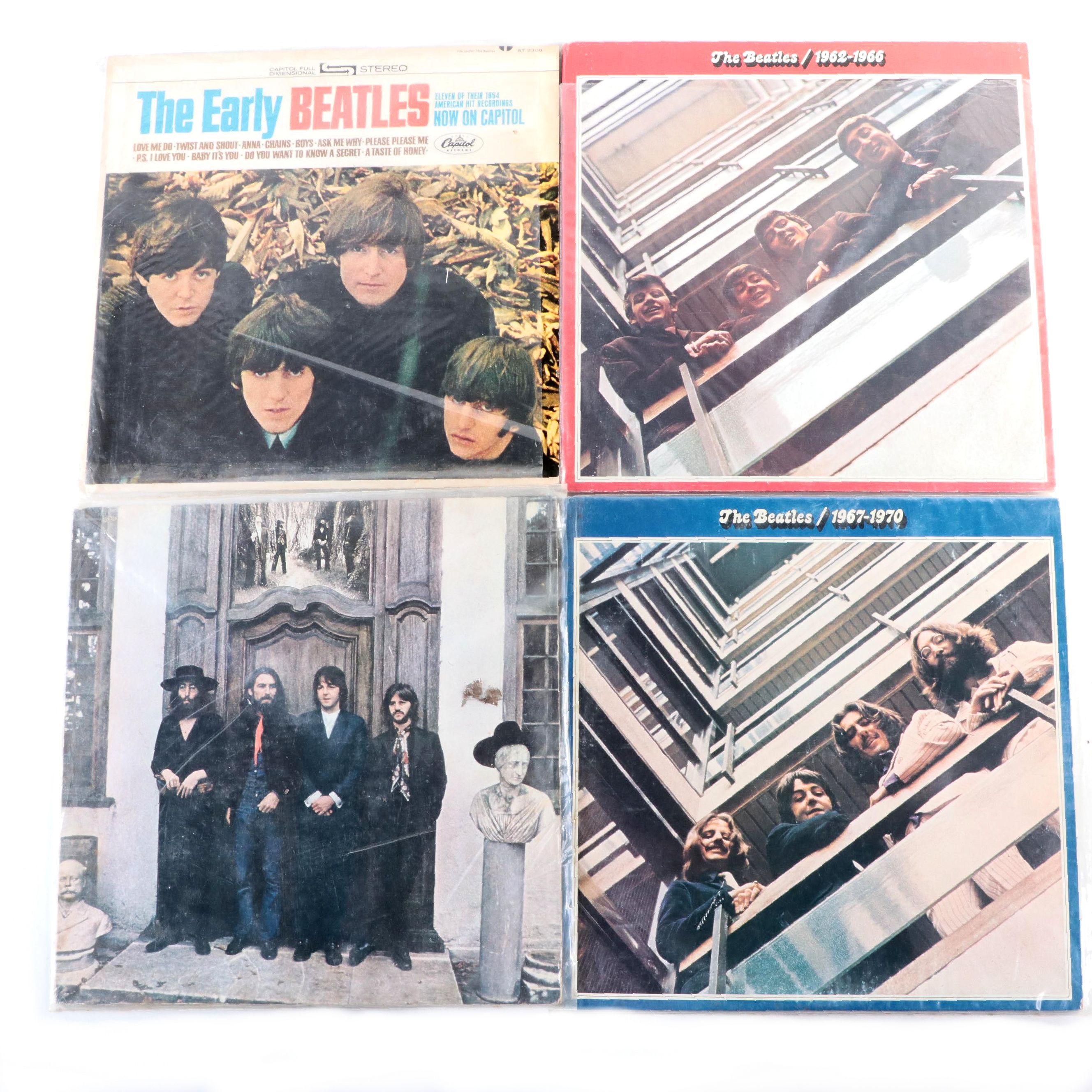 The Beatles "Hey Jude" and Other LP Vinyl Records