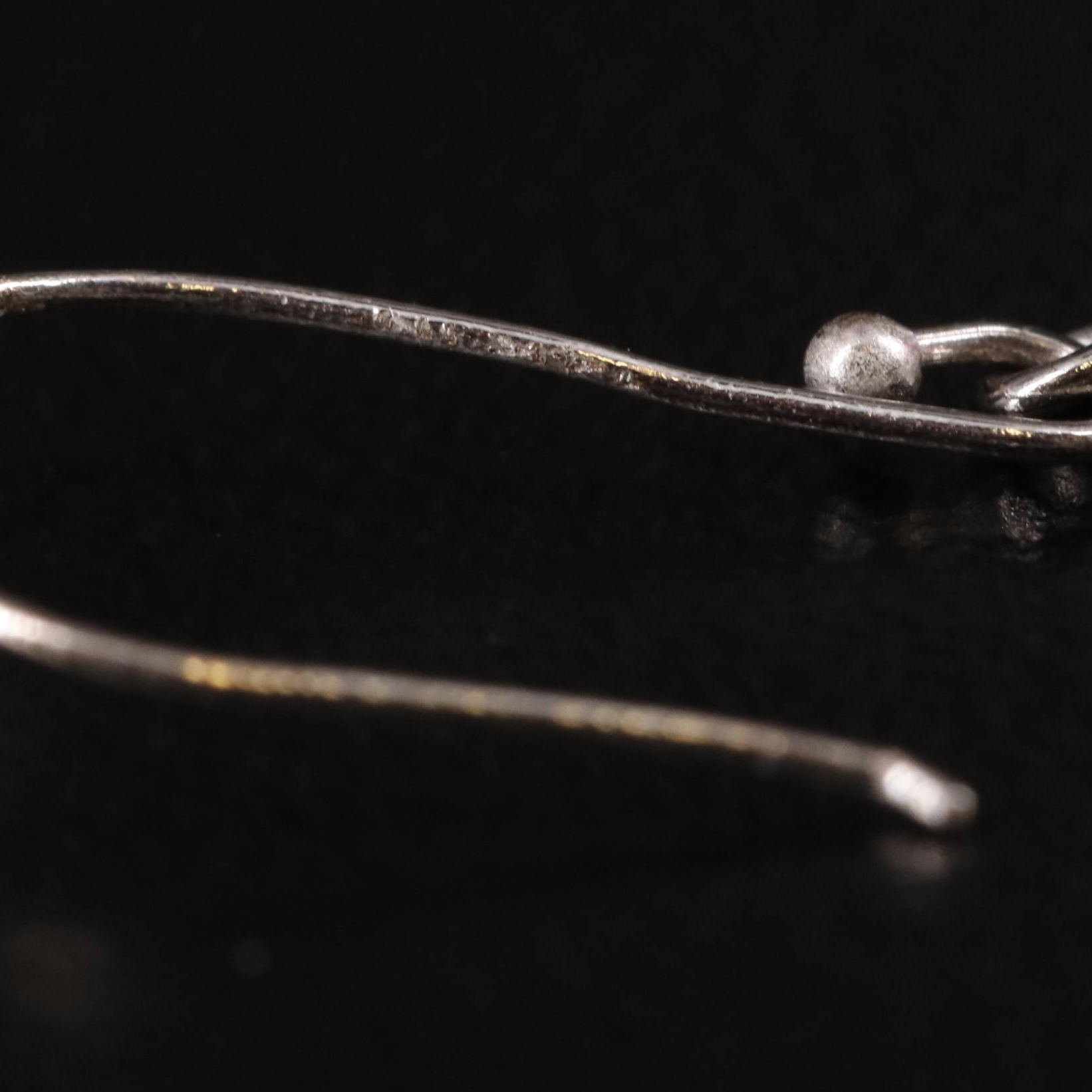 14K Rhodolite Garnet Drop Earrings