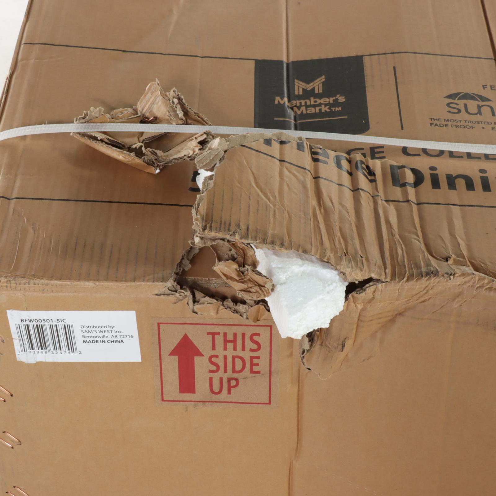 Member's Mark Heritage Indigo Blue 5-Piece Round Patio Dining Set