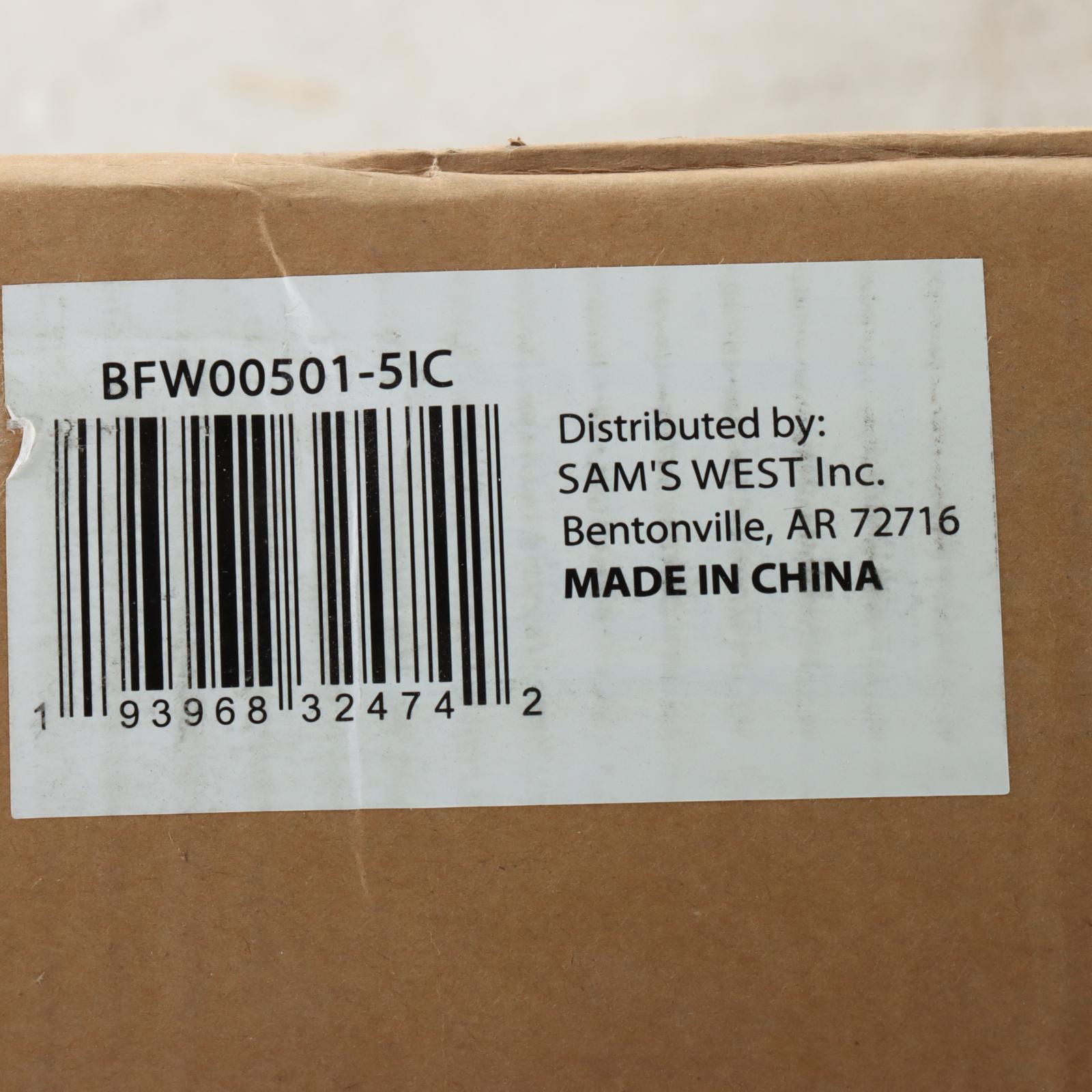 Member's Mark Heritage Indigo Blue 5-Piece Round Patio Dining Set