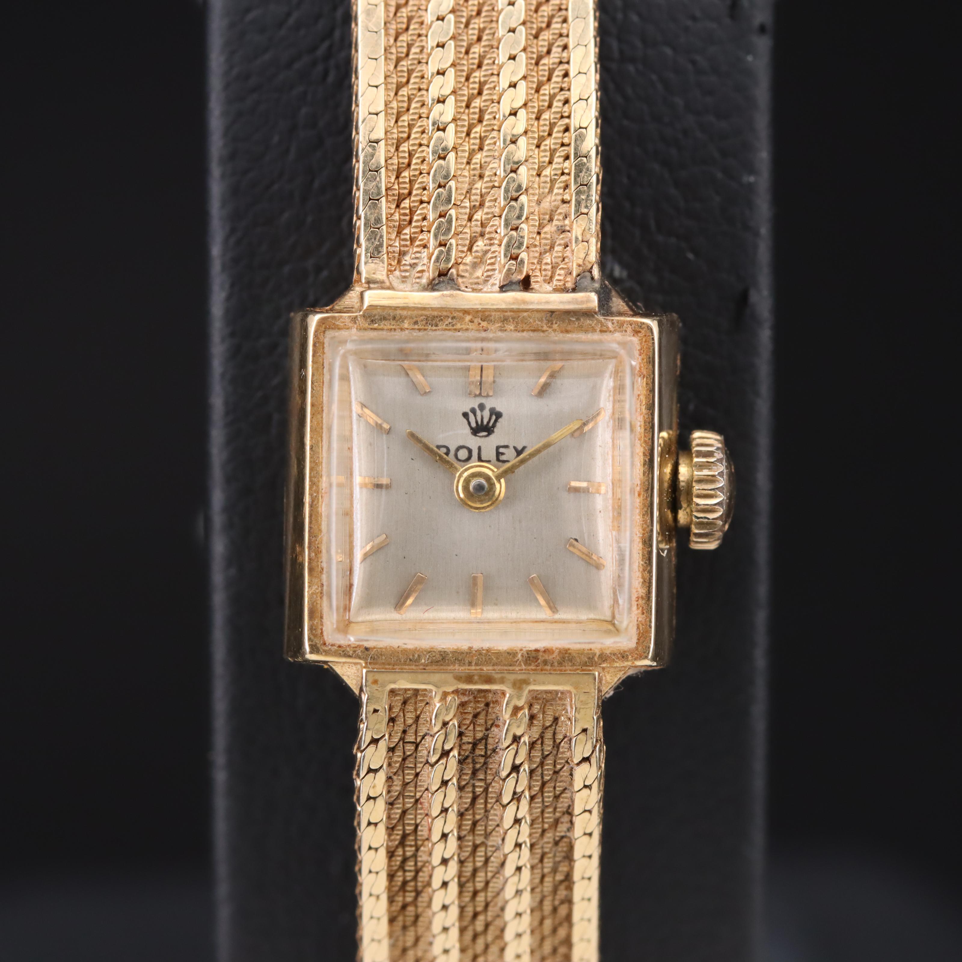 Vintage Rolex 14K Stem Wind Watch