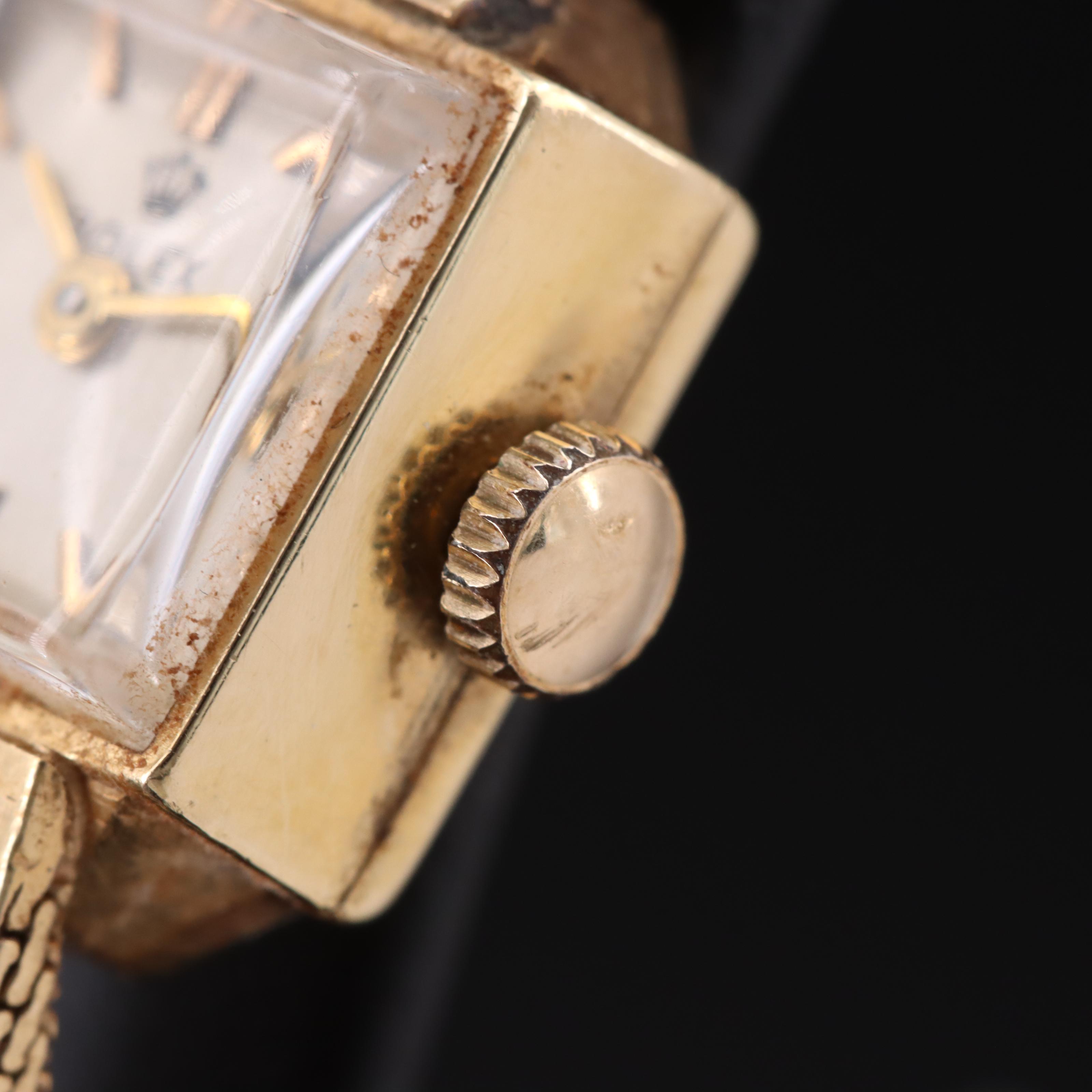 Vintage Rolex 14K Stem Wind Watch