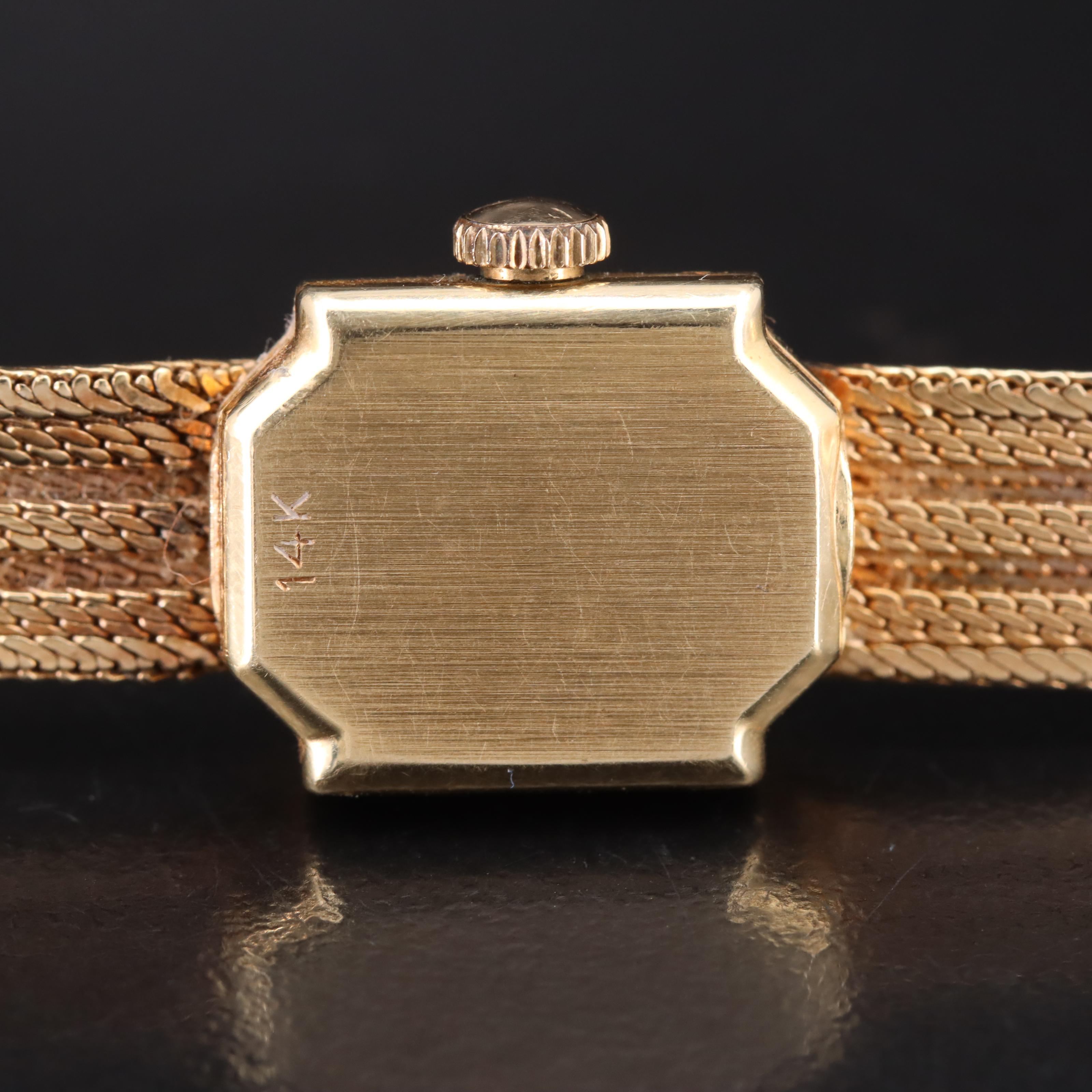 Vintage Rolex 14K Stem Wind Watch