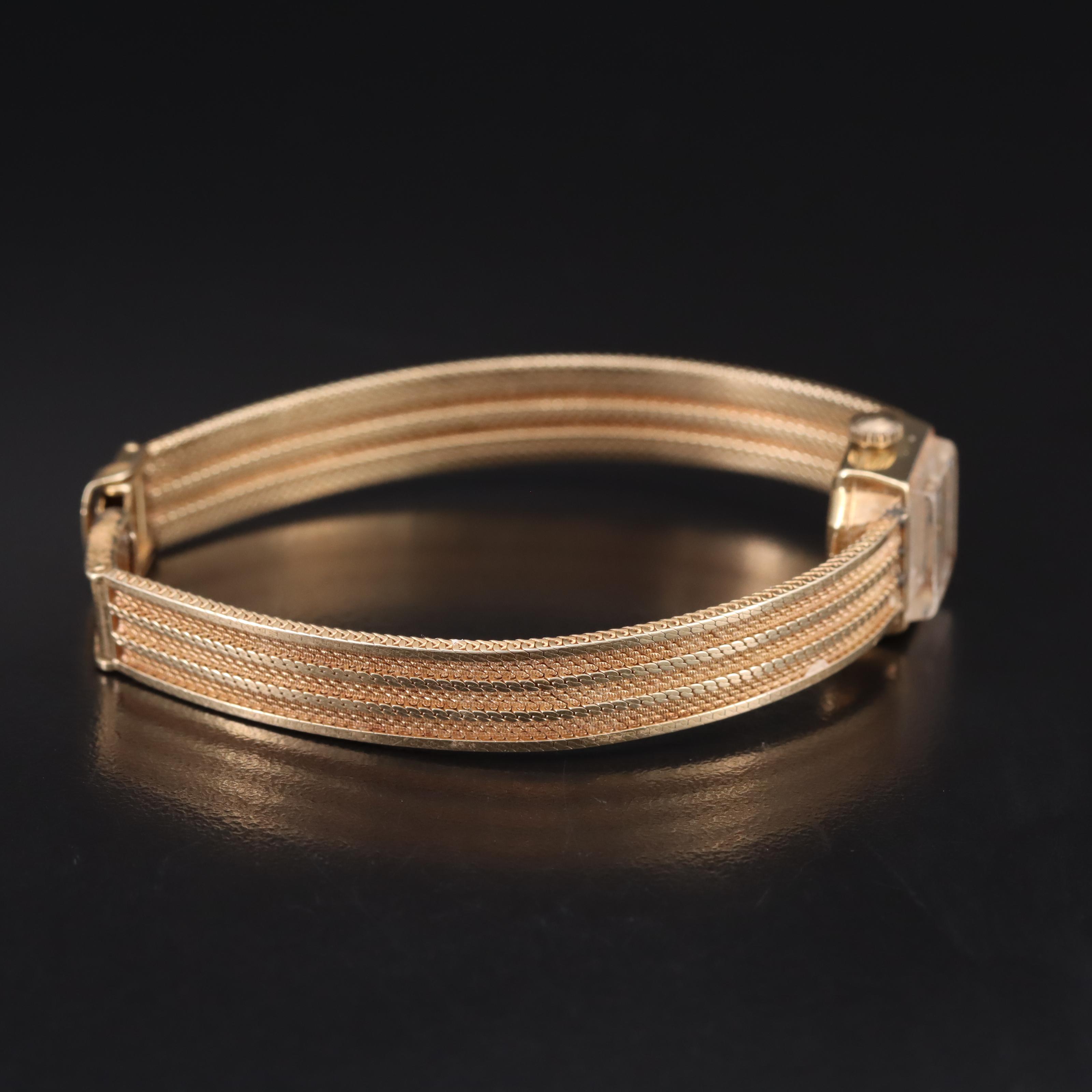 Vintage Rolex 14K Stem Wind Watch