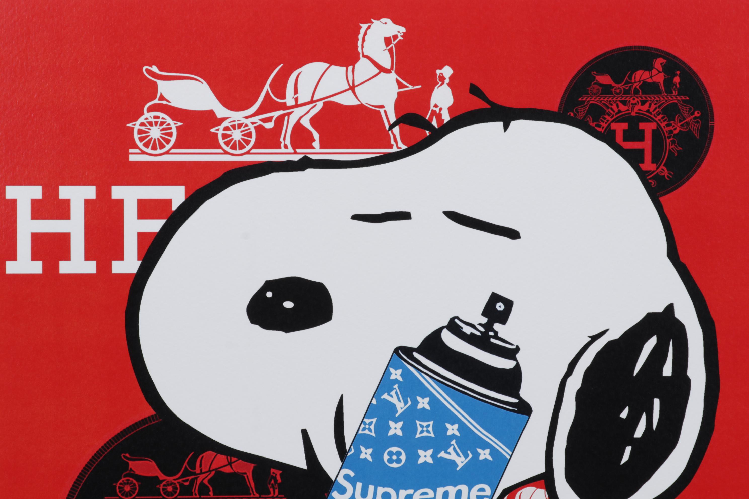 Death NYC Digital Pop Art Print "Snoopy," 2022