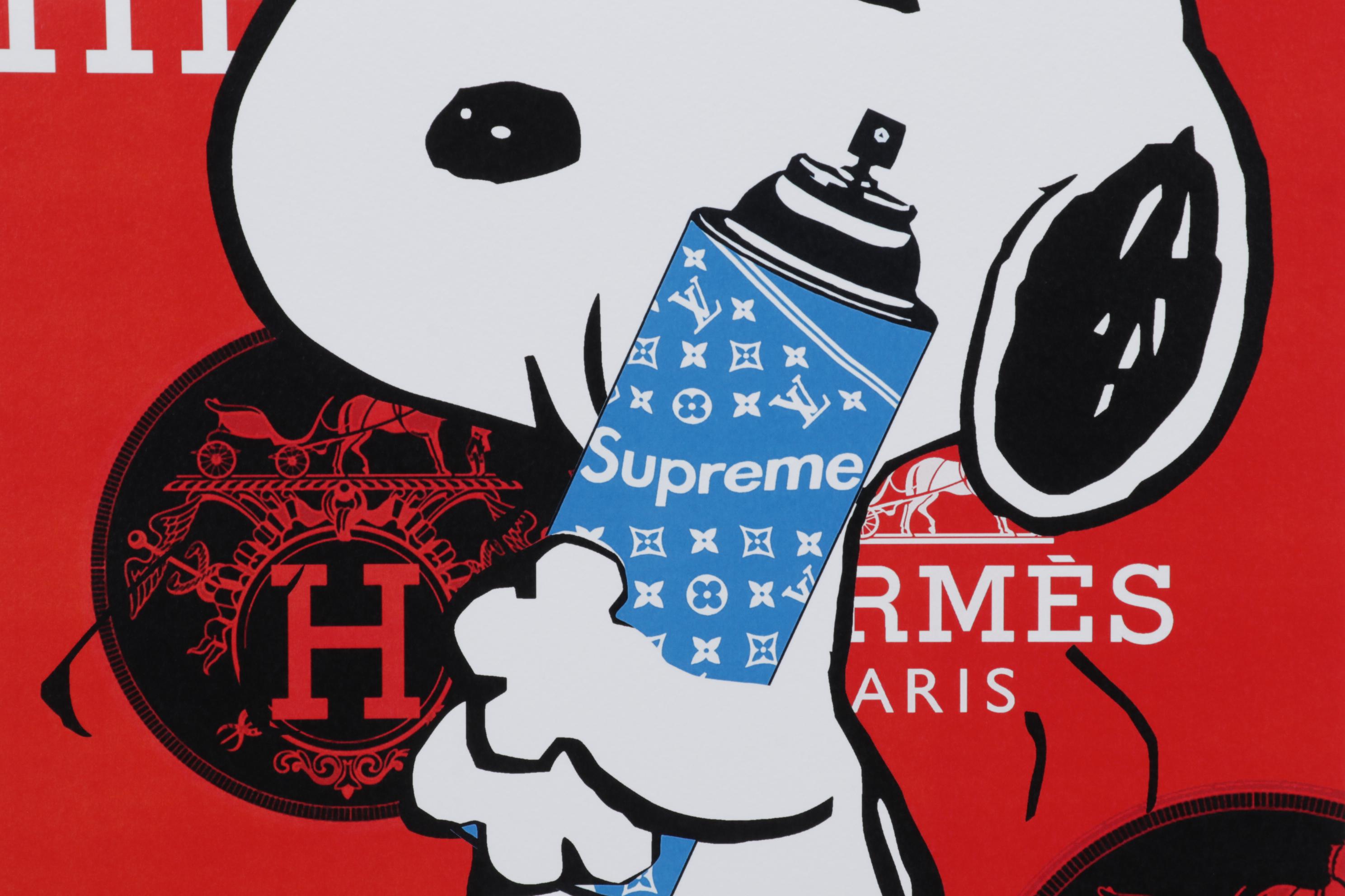 Death NYC Digital Pop Art Print "Snoopy," 2022