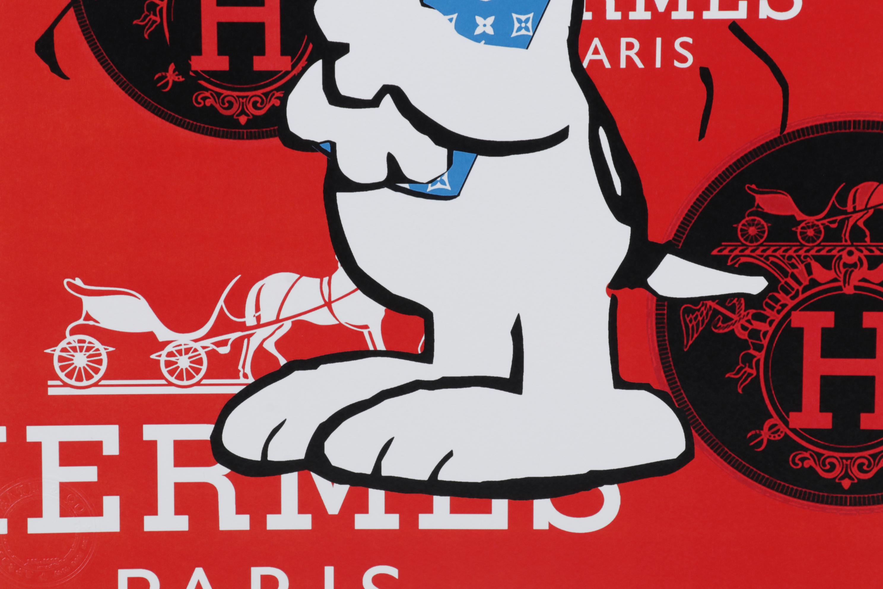 Death NYC Digital Pop Art Print "Snoopy," 2022