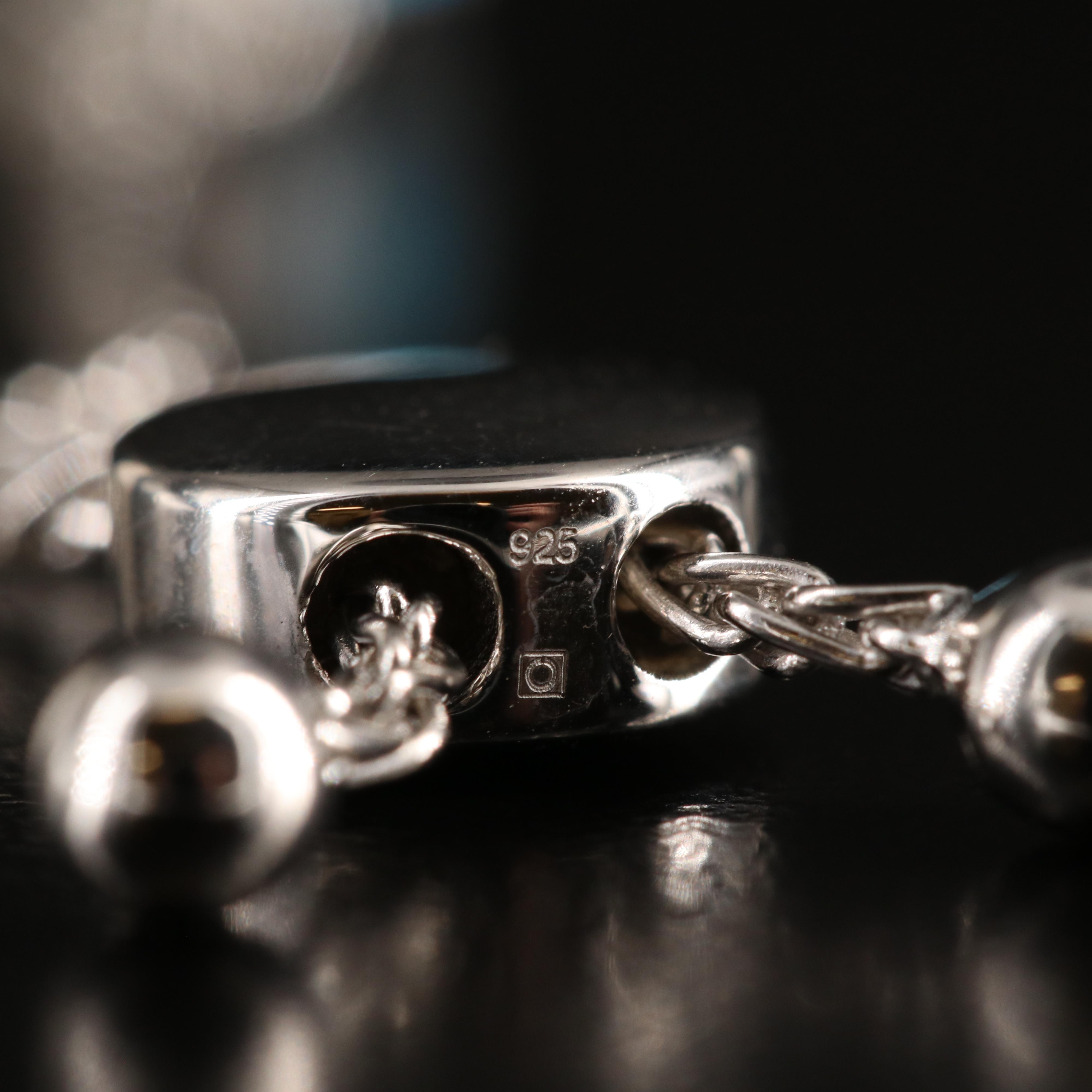 Sterling Topaz Bolo Bracelet