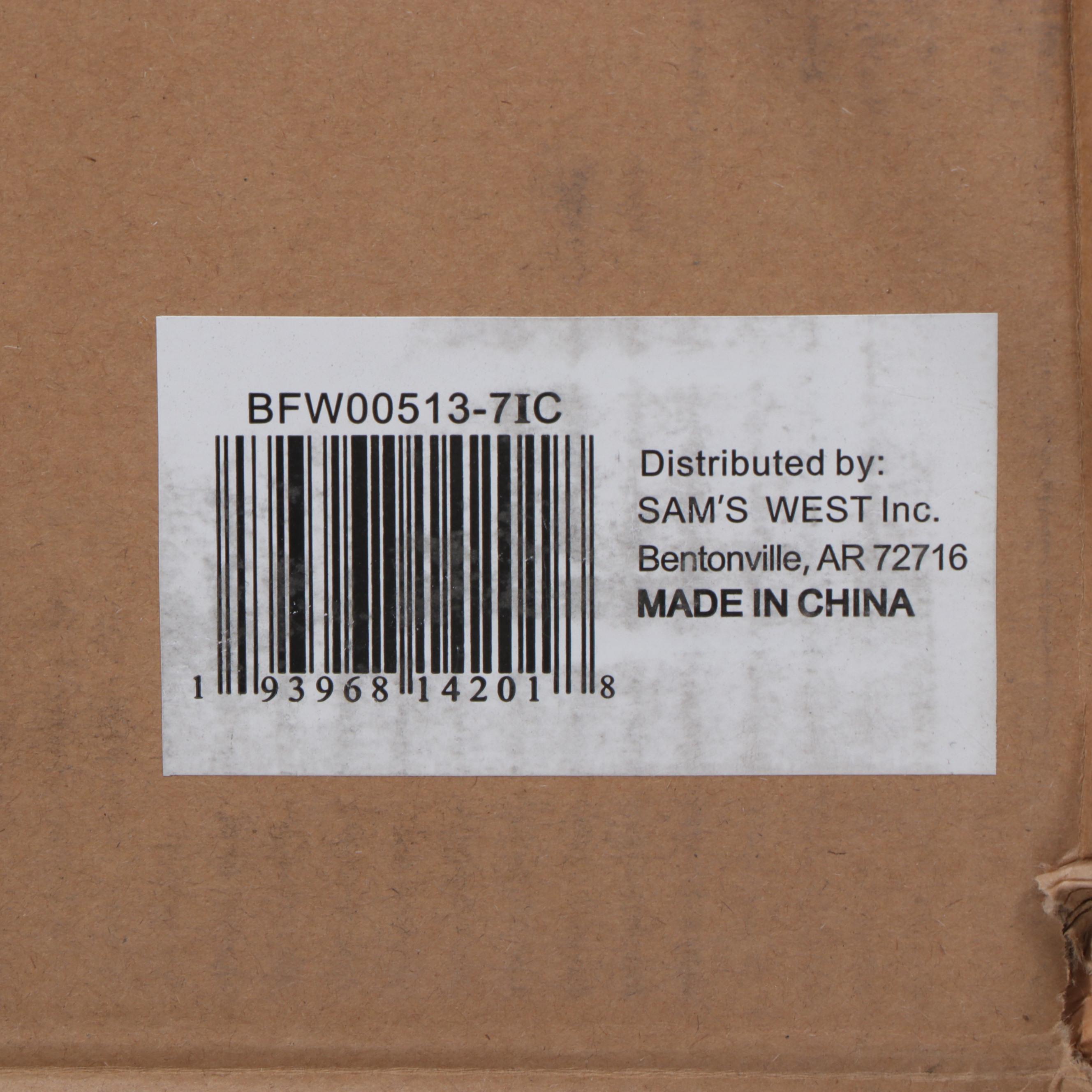 Member's Mark Heritage Collection Indigo 7-Piece Balcony Dining Set