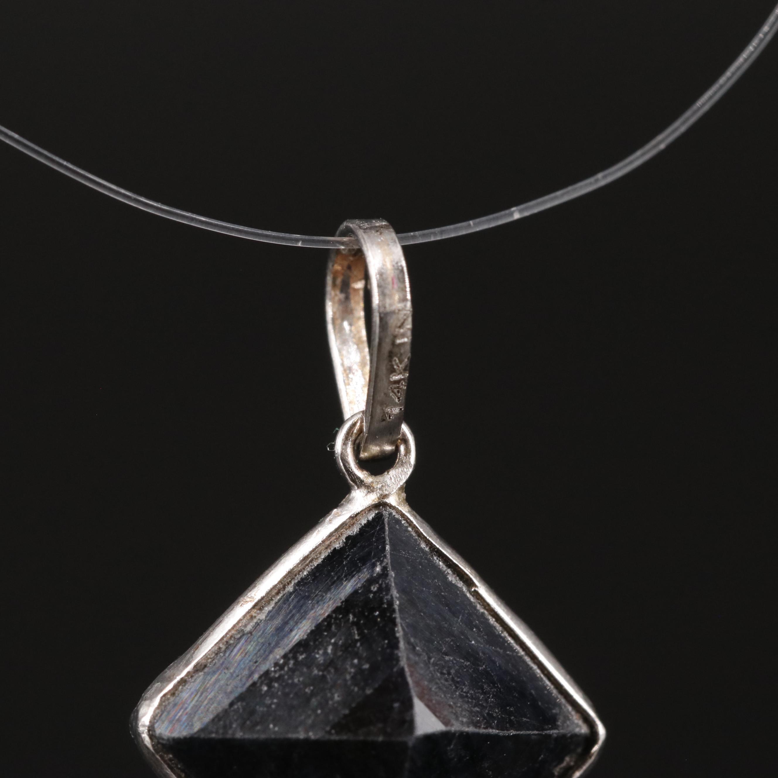 14K Filled Corundum Pendant