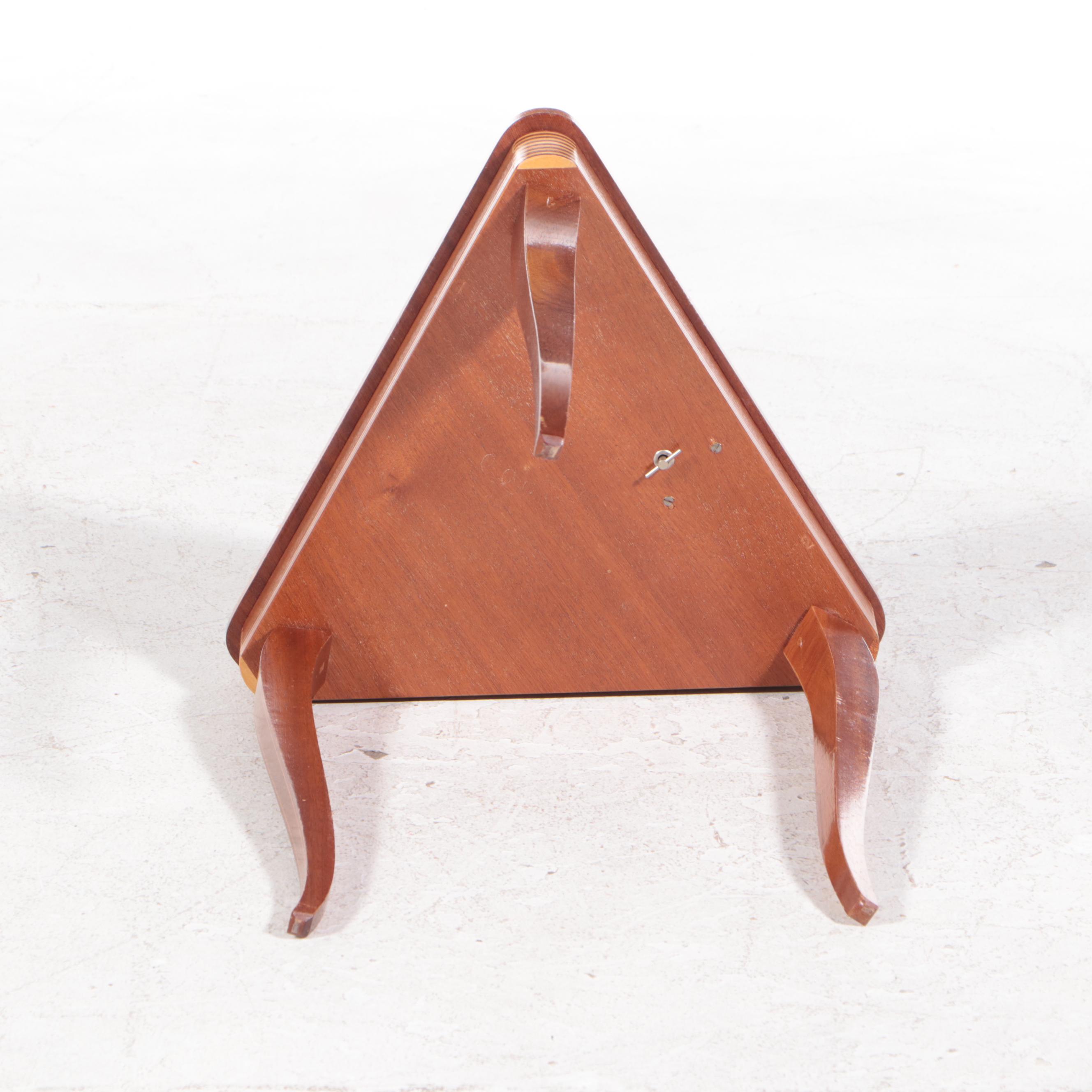 Italian Sorrento Marquetry Side Table with Musical Movement