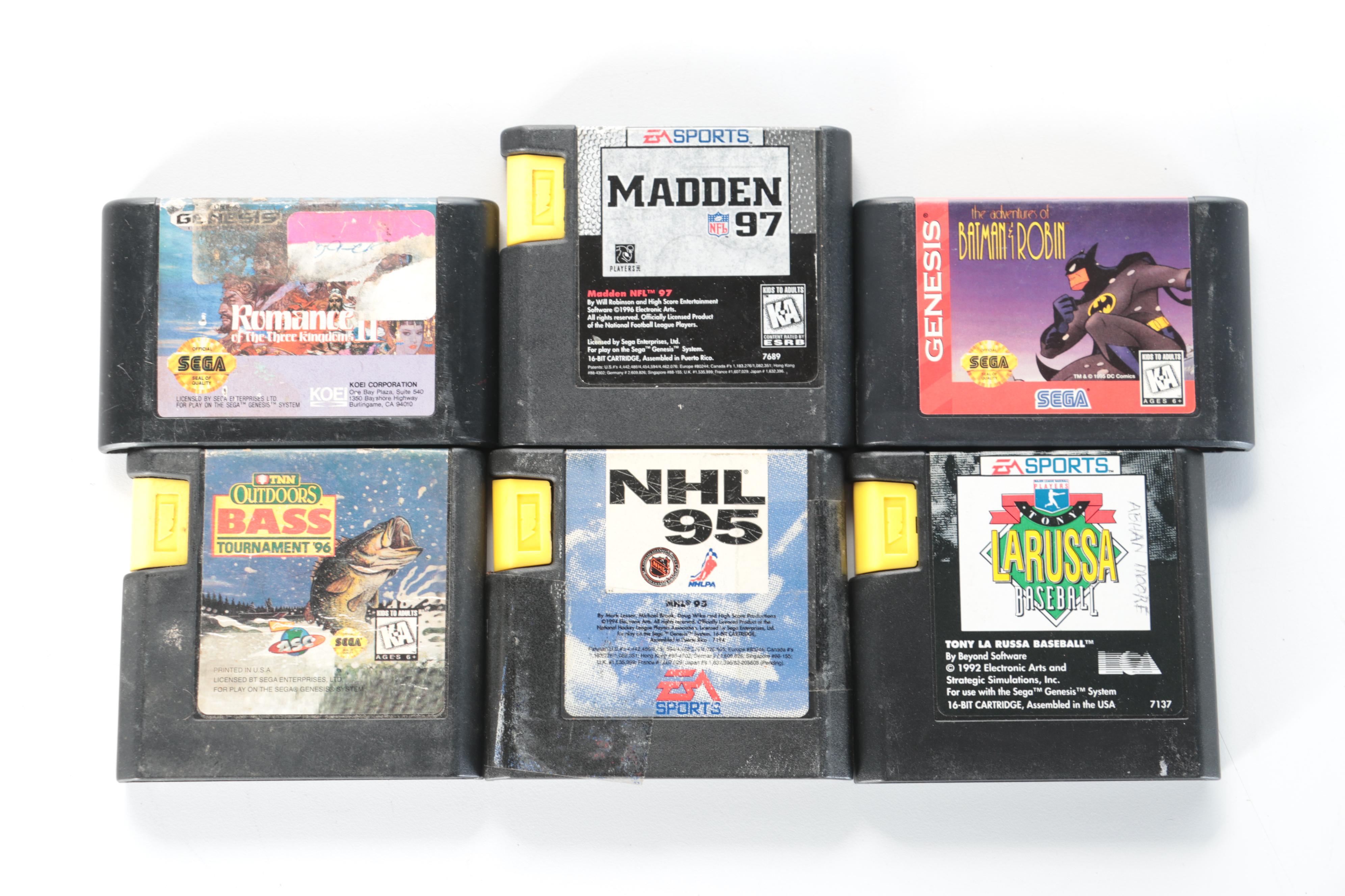 Sega Genesis System Console, Portable Console, Playstation 2 Golf, and More