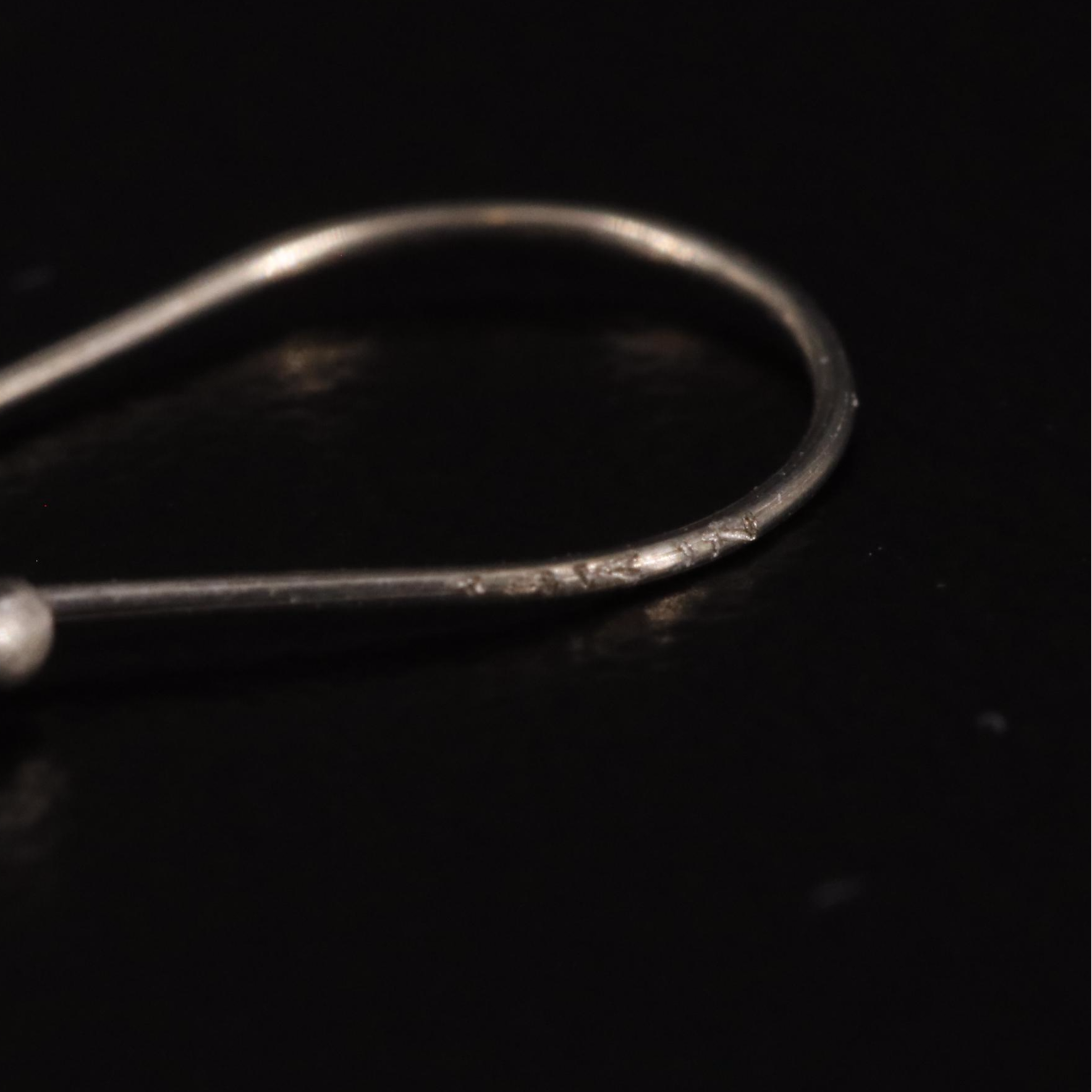 14K Blue topaz Drop Earrings