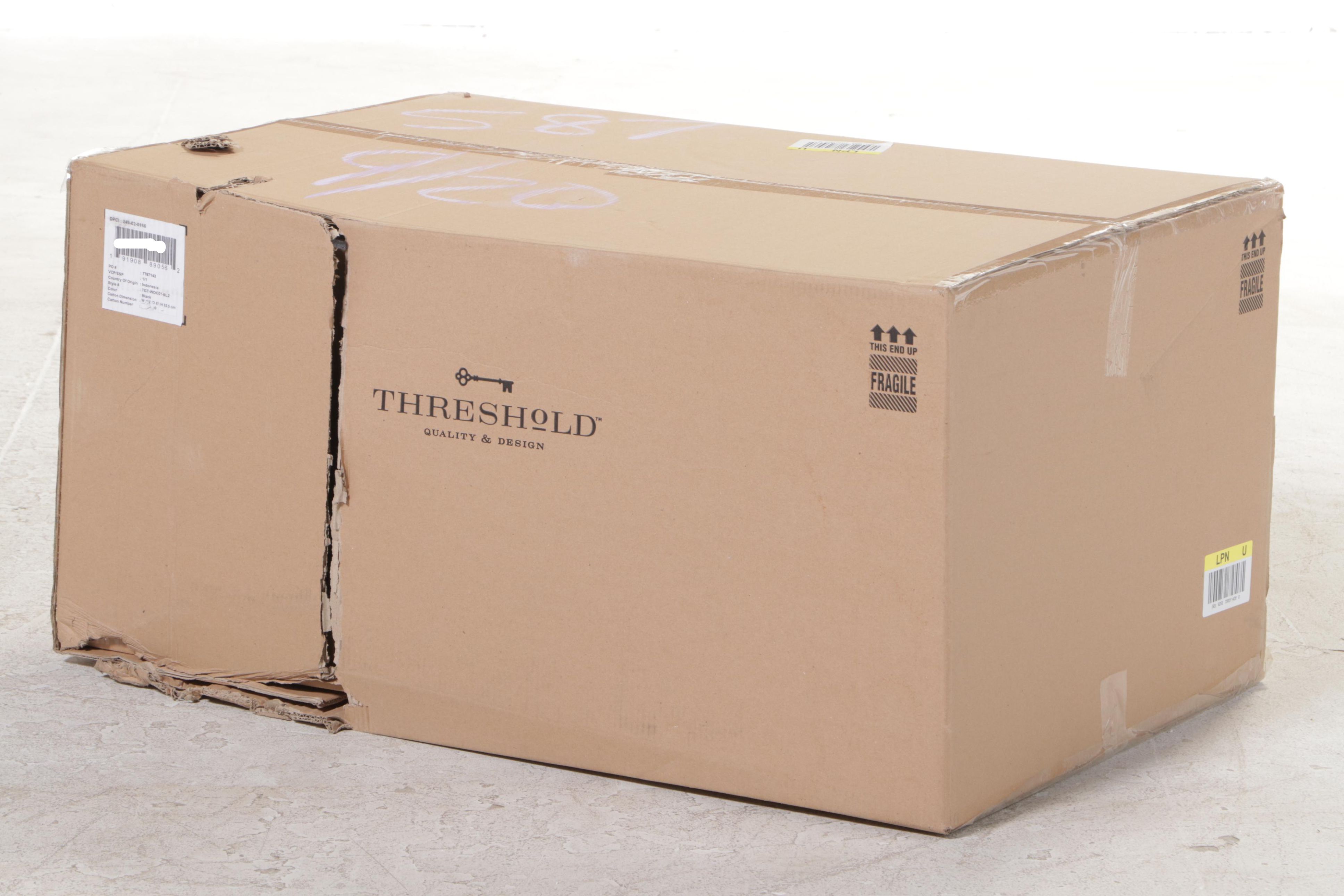 Pair of Threshold Windsor Dining Chairs in Black