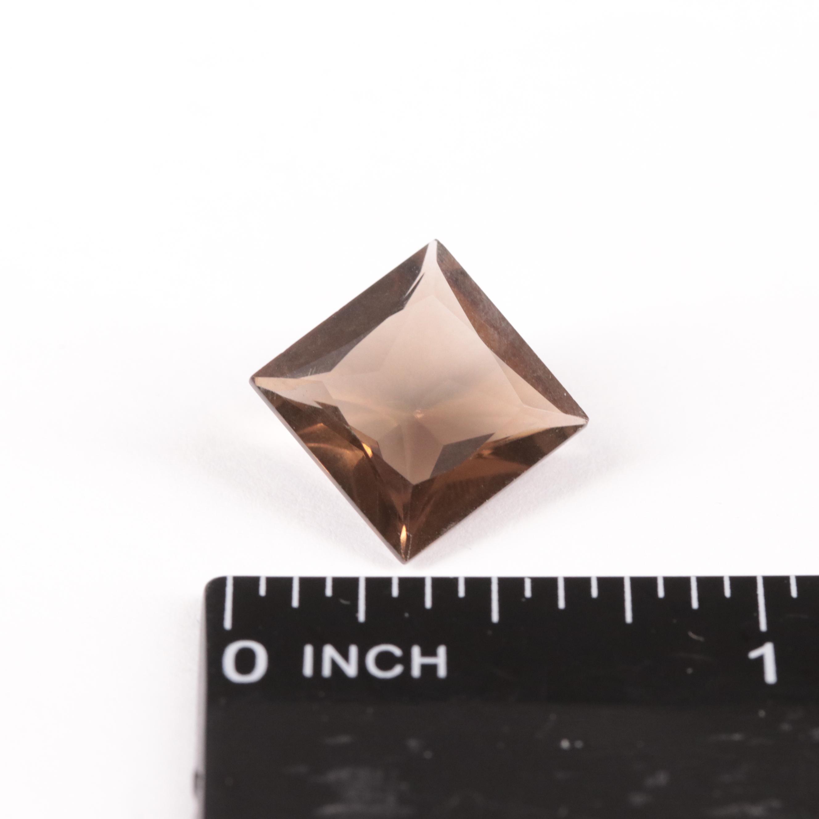 Loose 12.62 CTW Smoky Quartz Lot