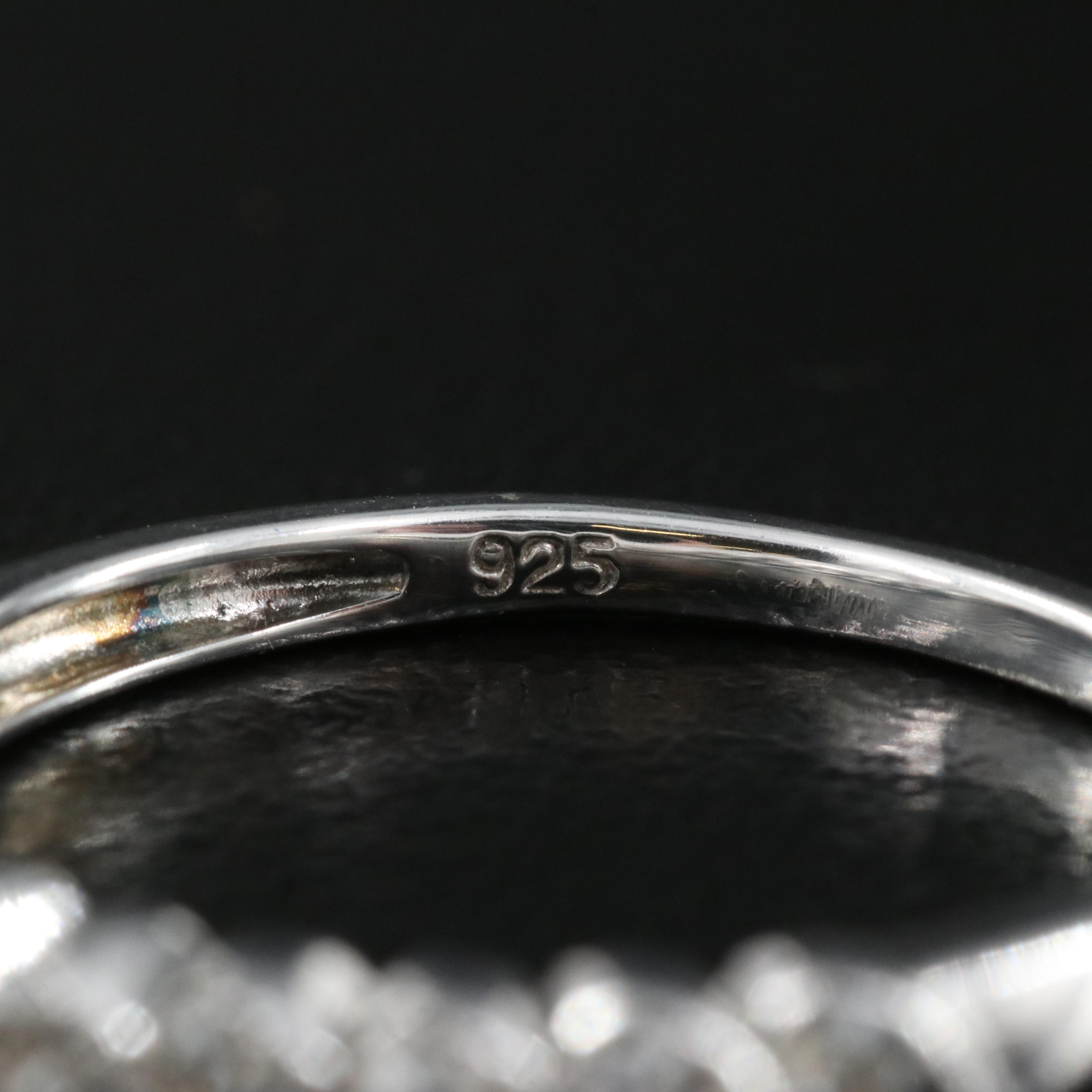 Sterling White Topaz Ring