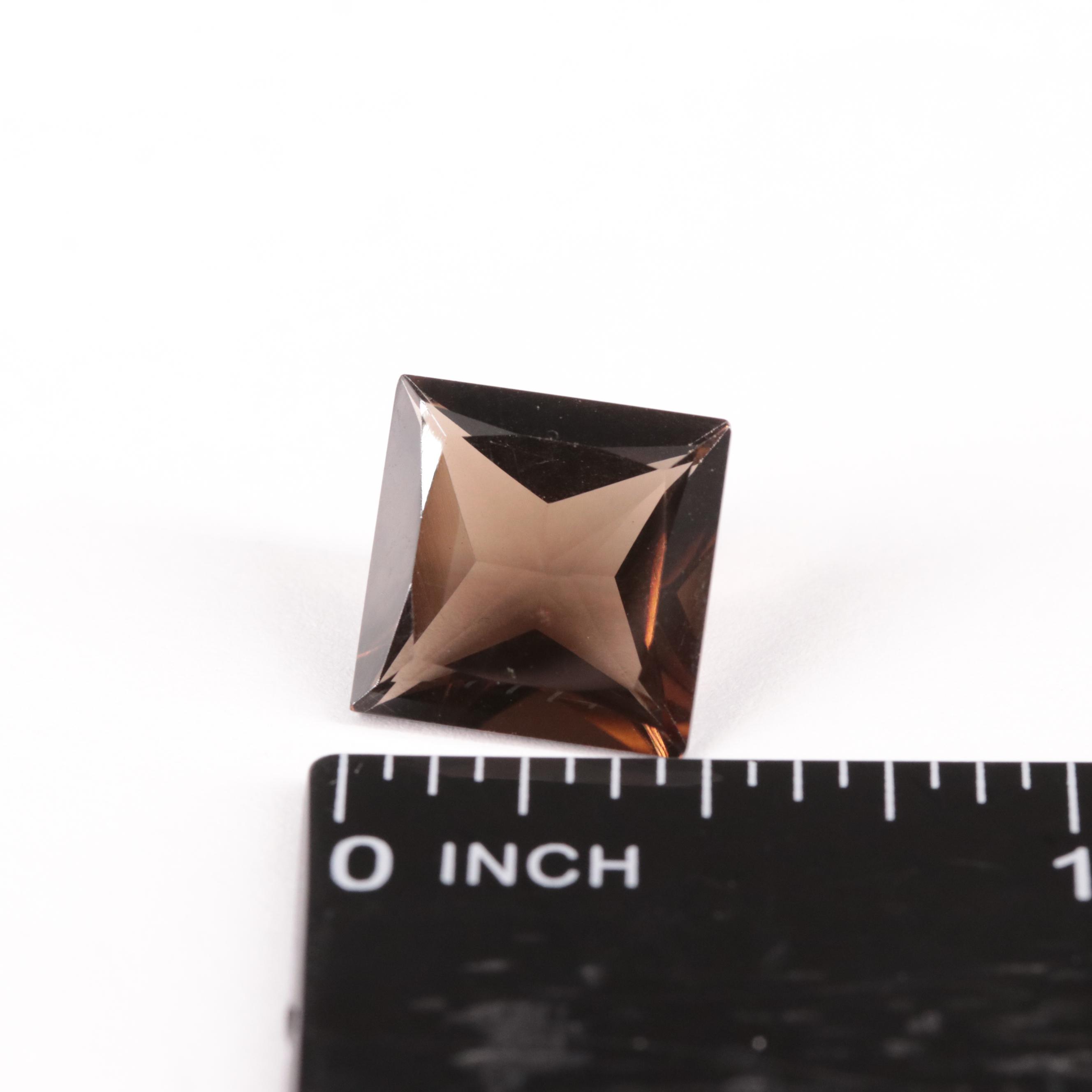 Loose 12.70 CTW Smoky Quartz Lot