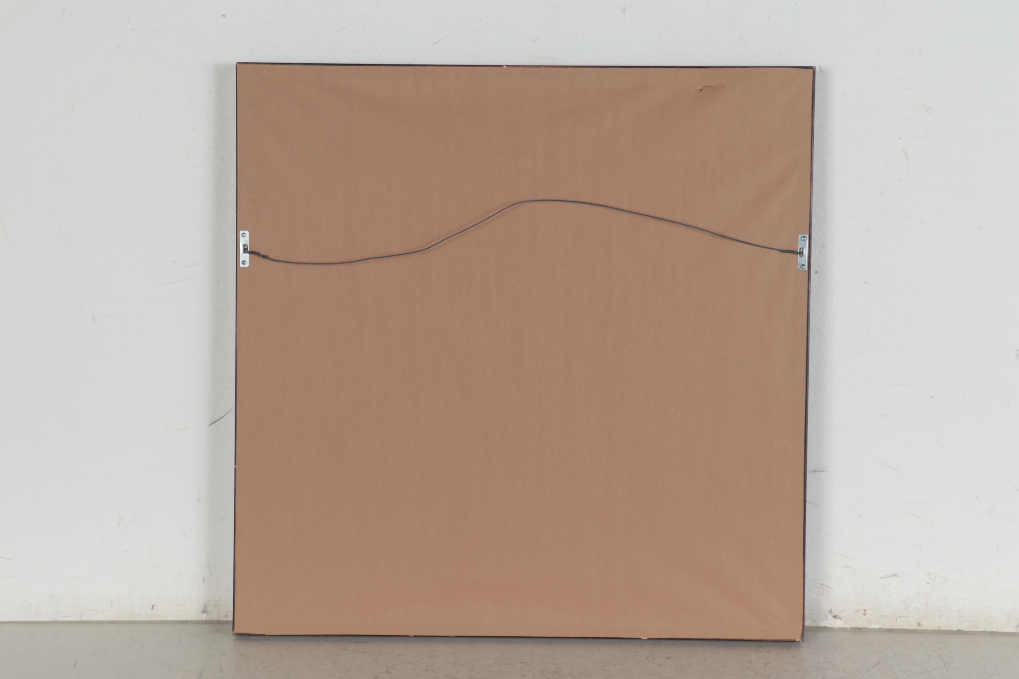 Frank R. Carmelitano Abstract Oil Painting, 1995