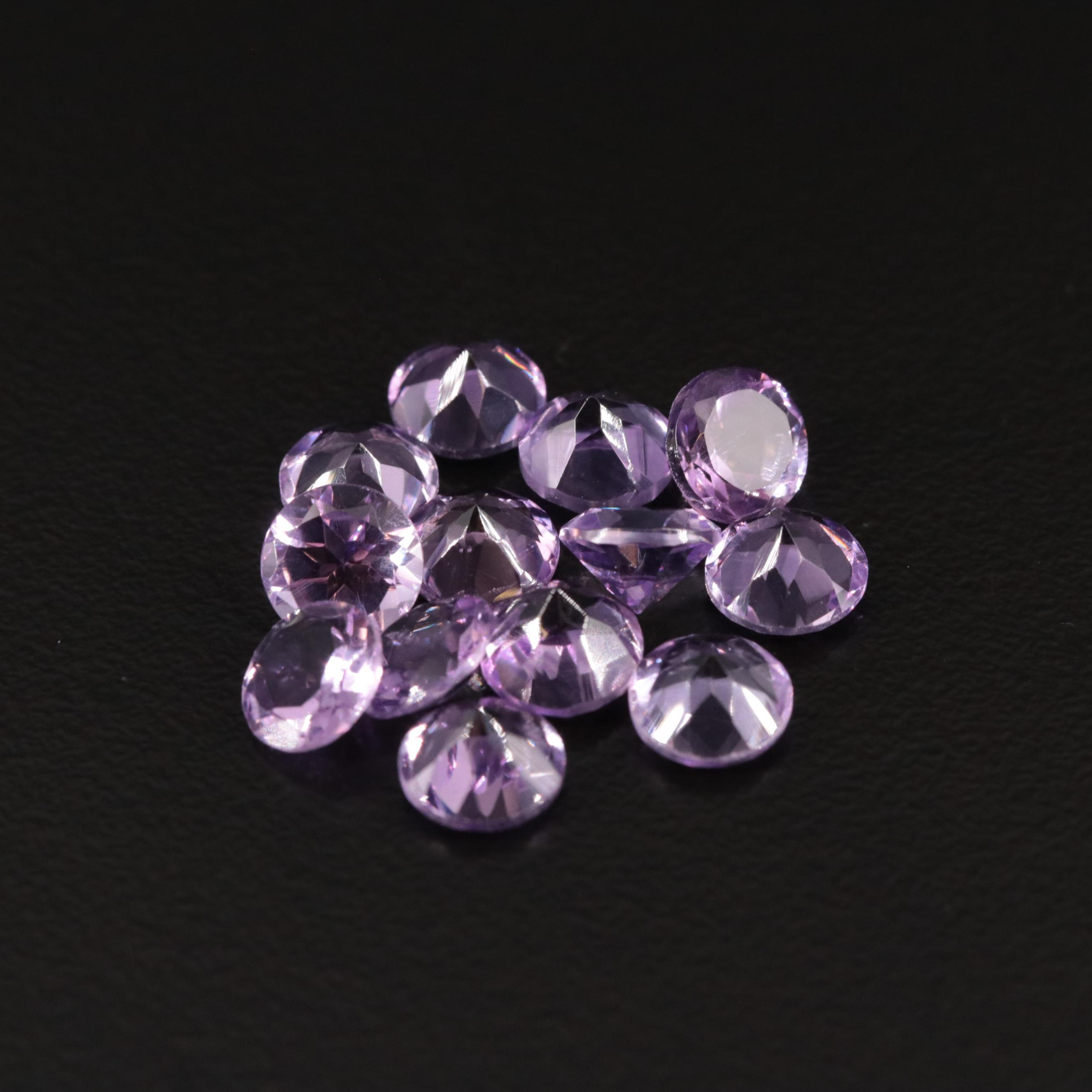 Loose 10.60 Amethyst Lot