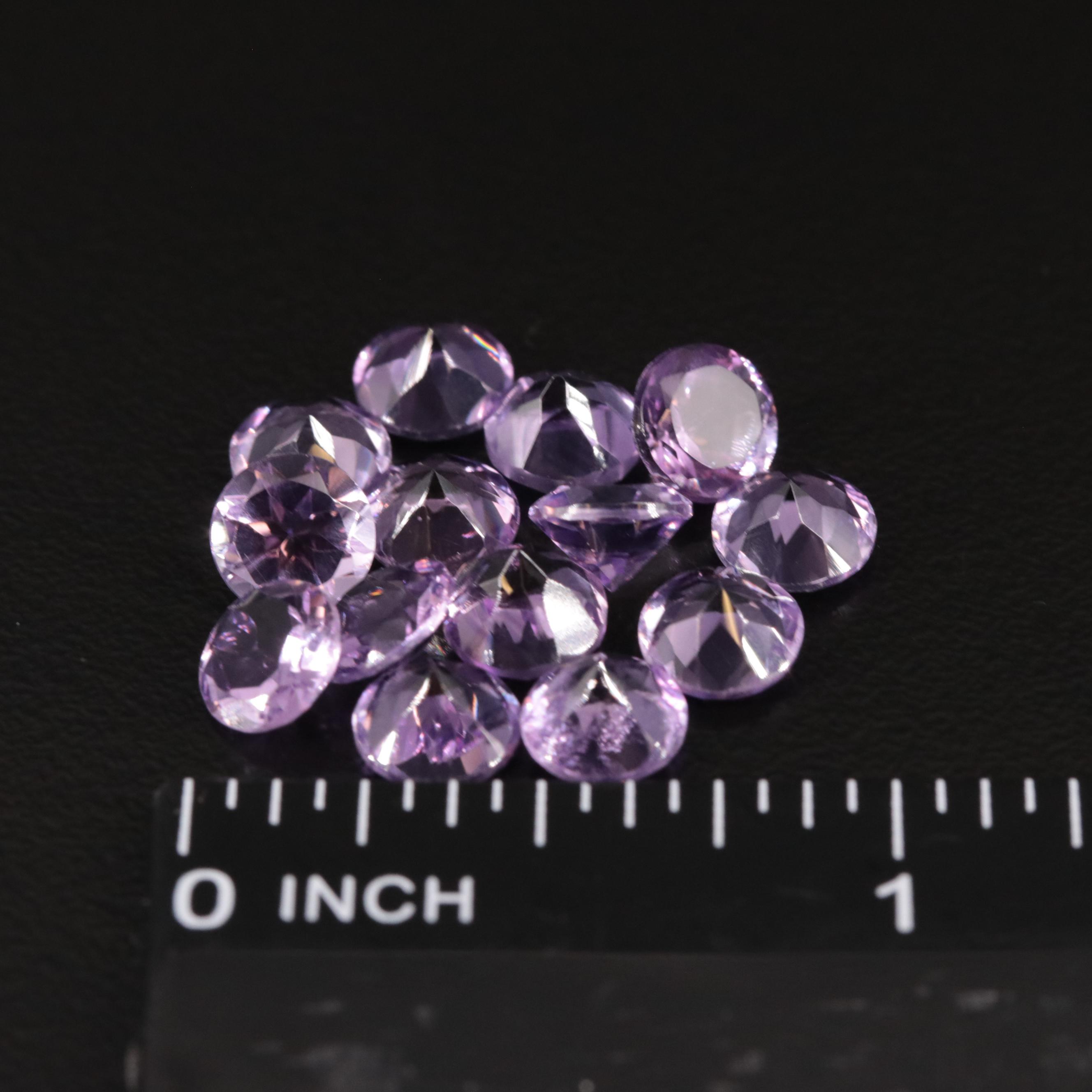 Loose 10.60 Amethyst Lot