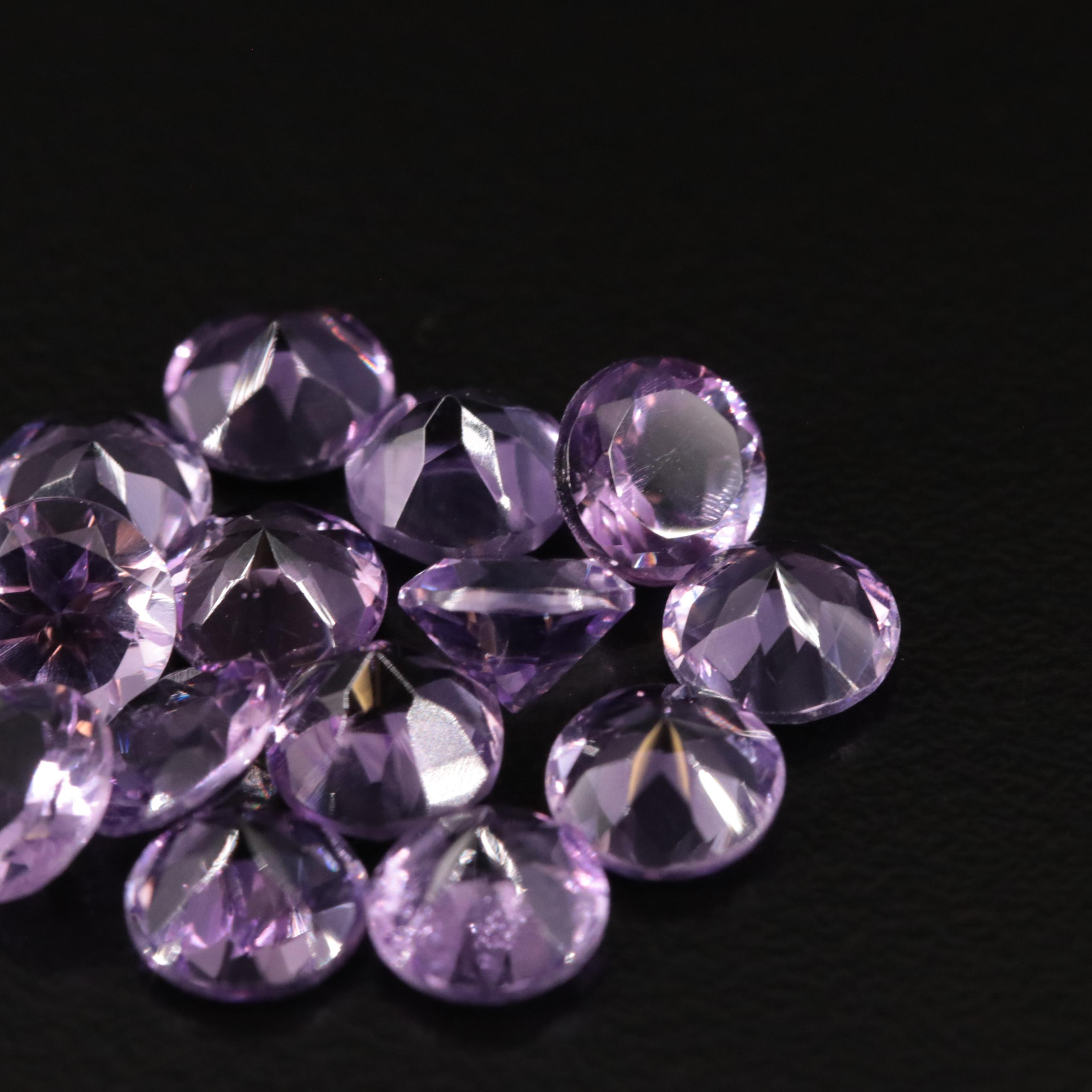 Loose 10.60 Amethyst Lot