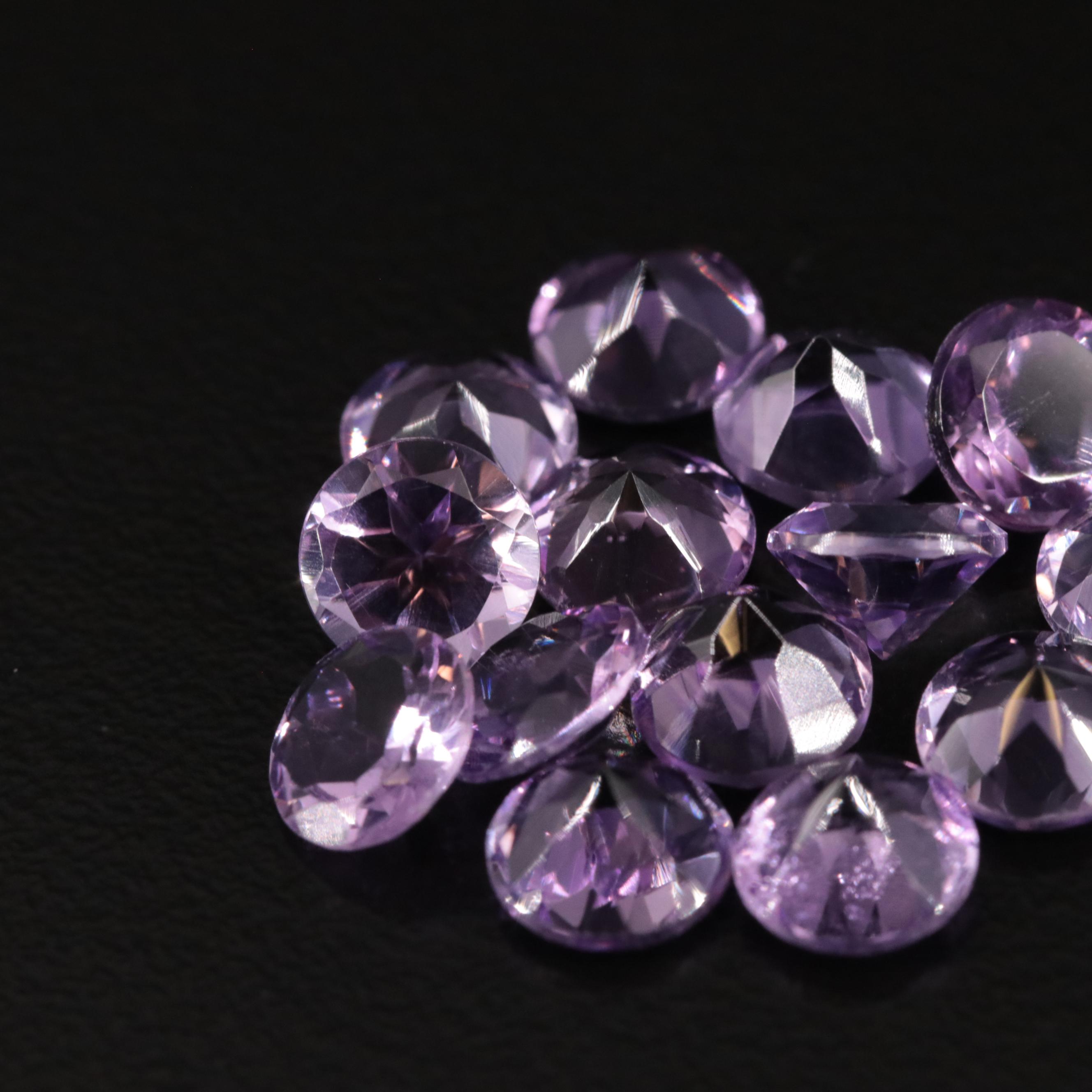 Loose 10.60 Amethyst Lot