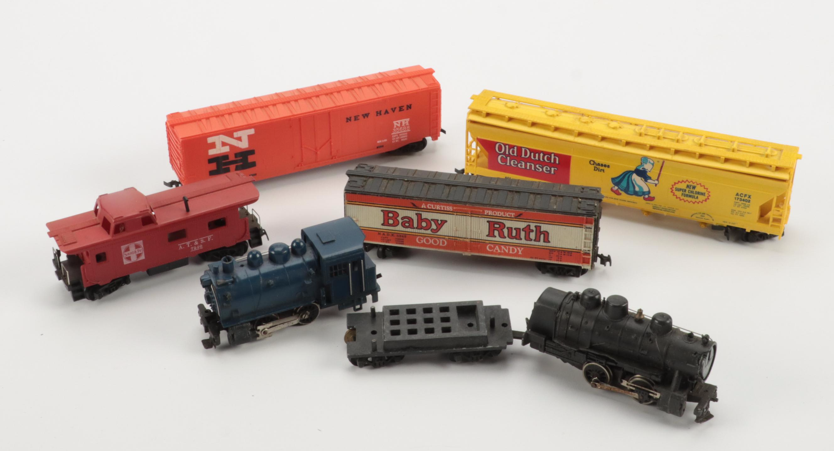 Tyco HO Scale Electric Train Cars, Locomotives, Transformers, Tracks and More