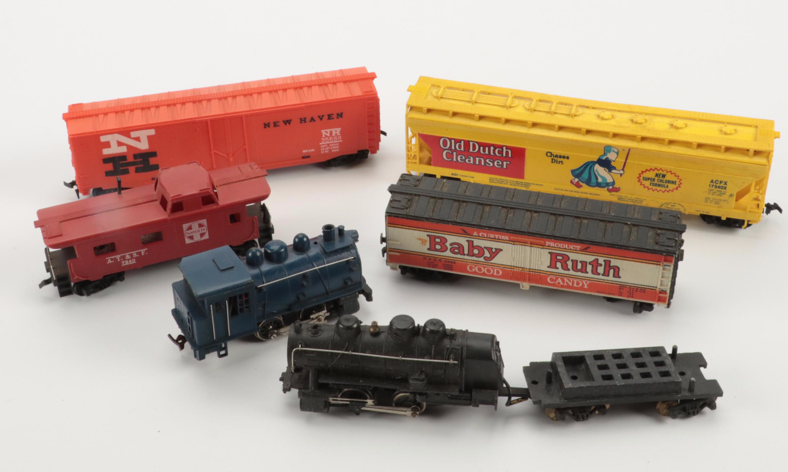 Tyco HO Scale Electric Train Cars, Locomotives, Transformers, Tracks and More