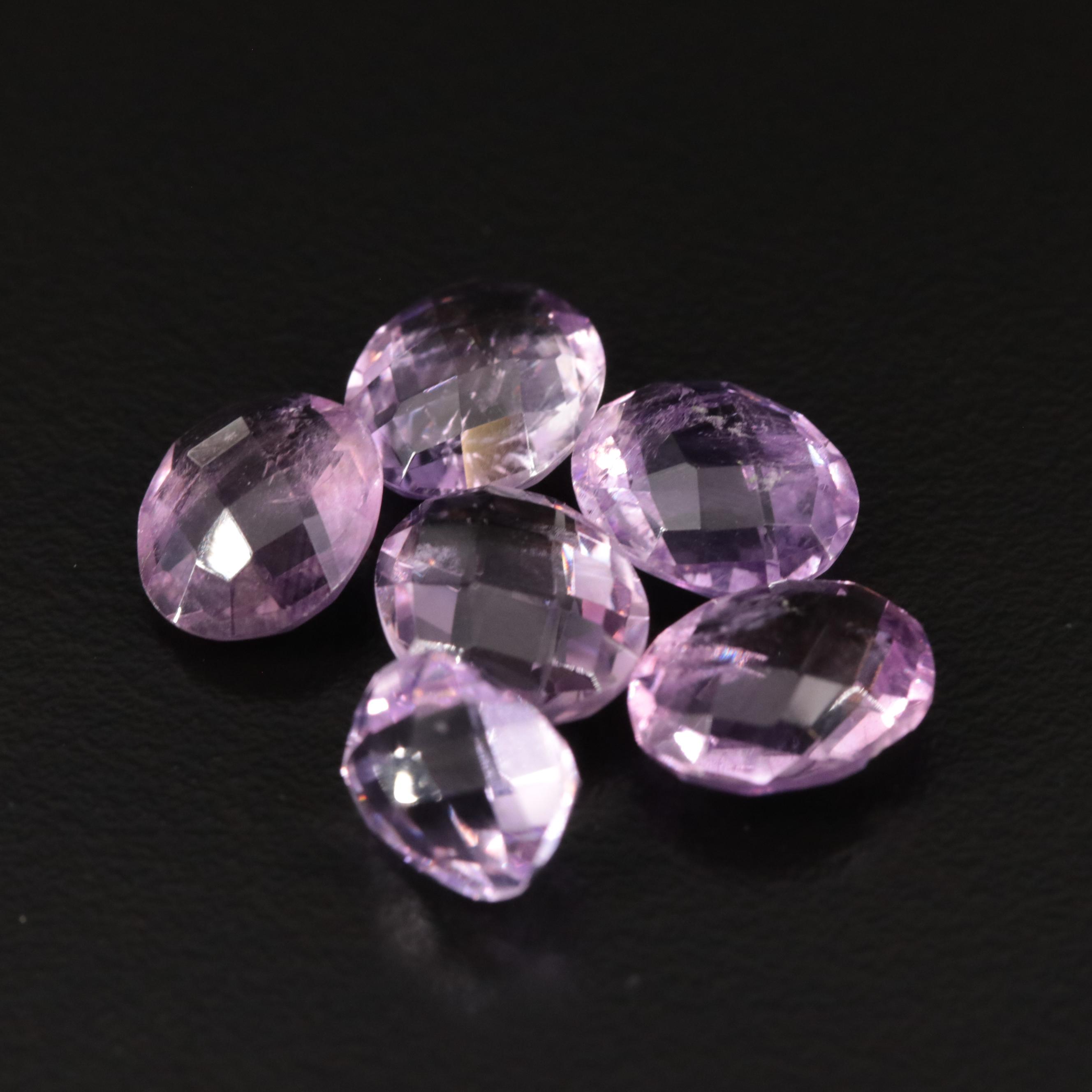Loose 17.17 CTW Amethyst Lot