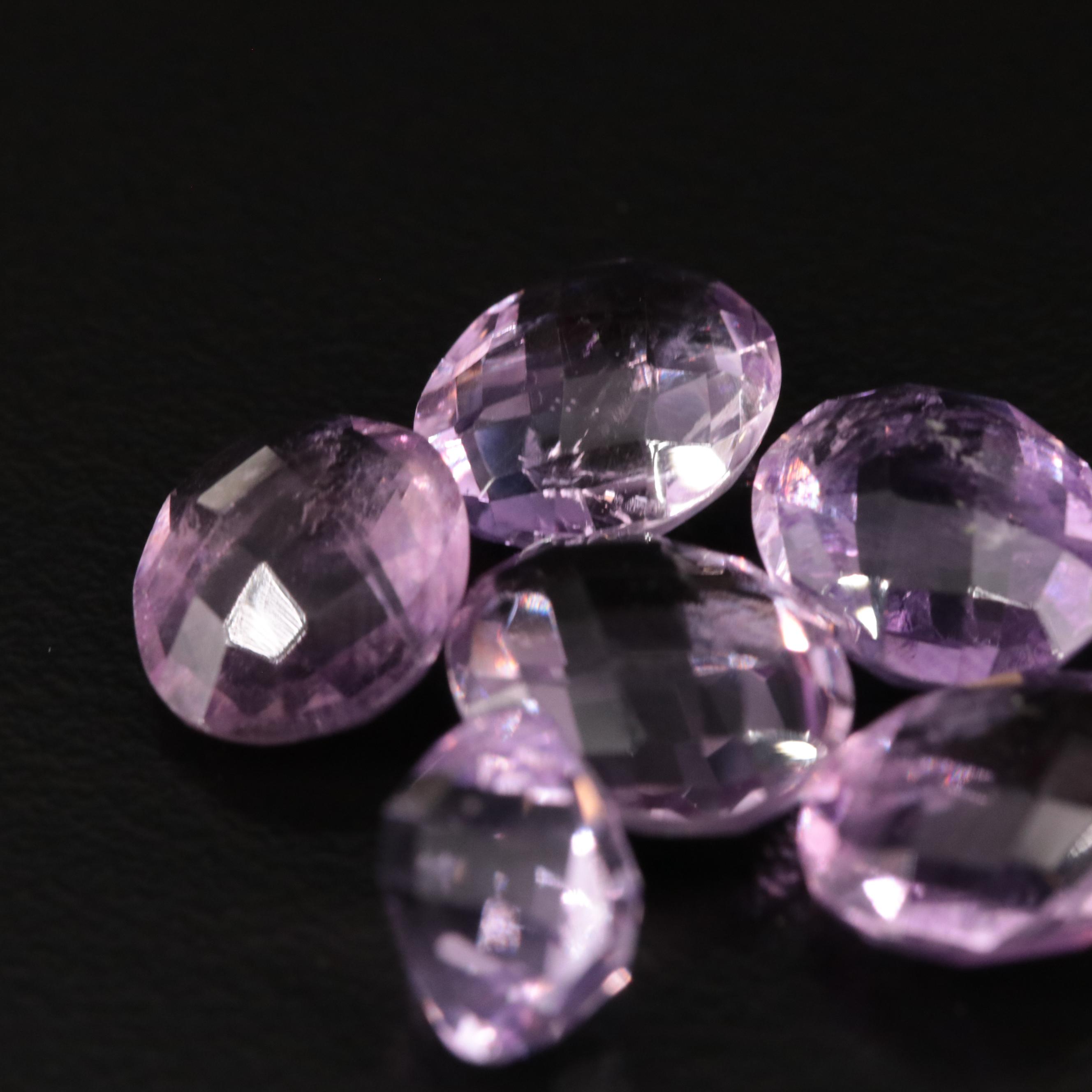 Loose 17.17 CTW Amethyst Lot