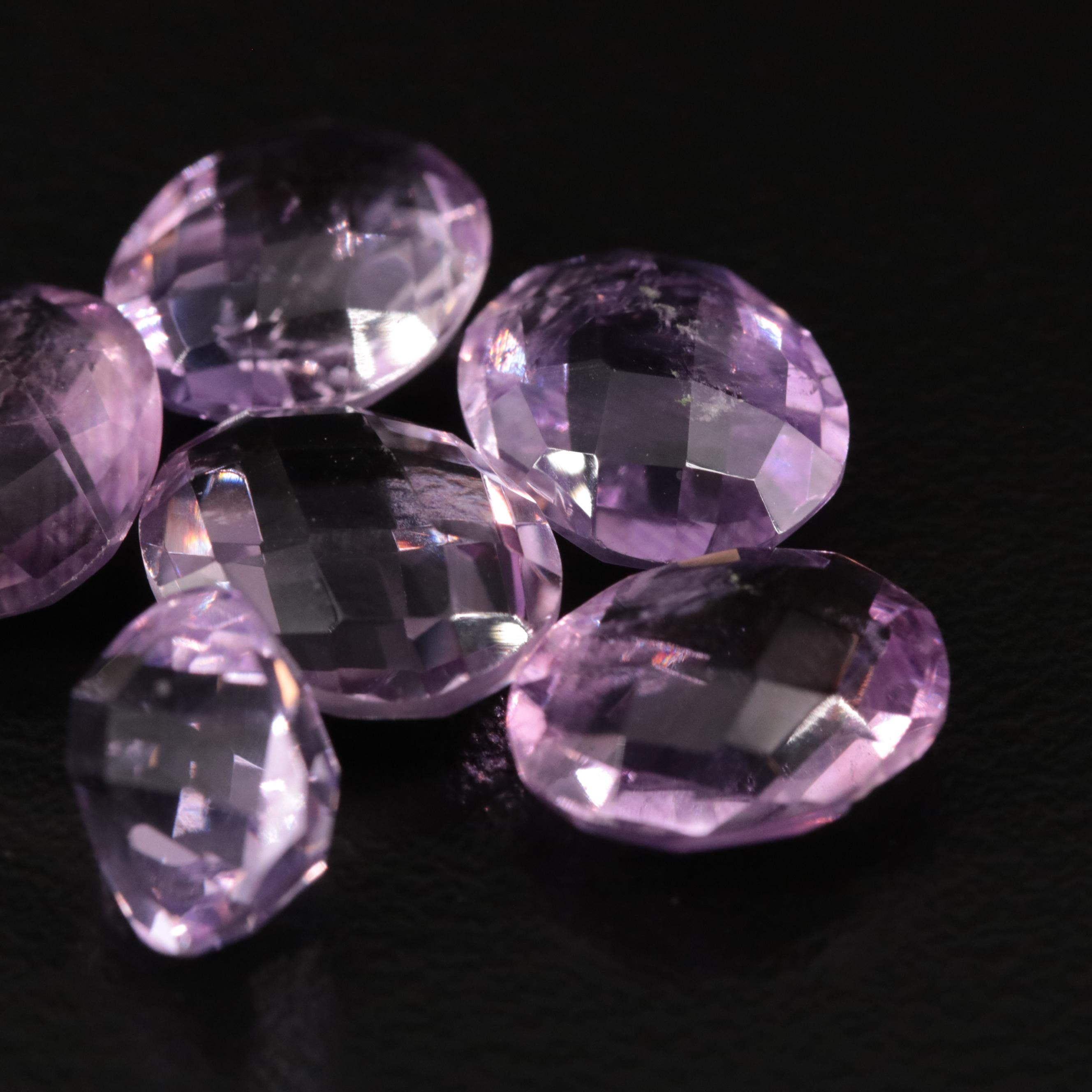Loose 17.17 CTW Amethyst Lot
