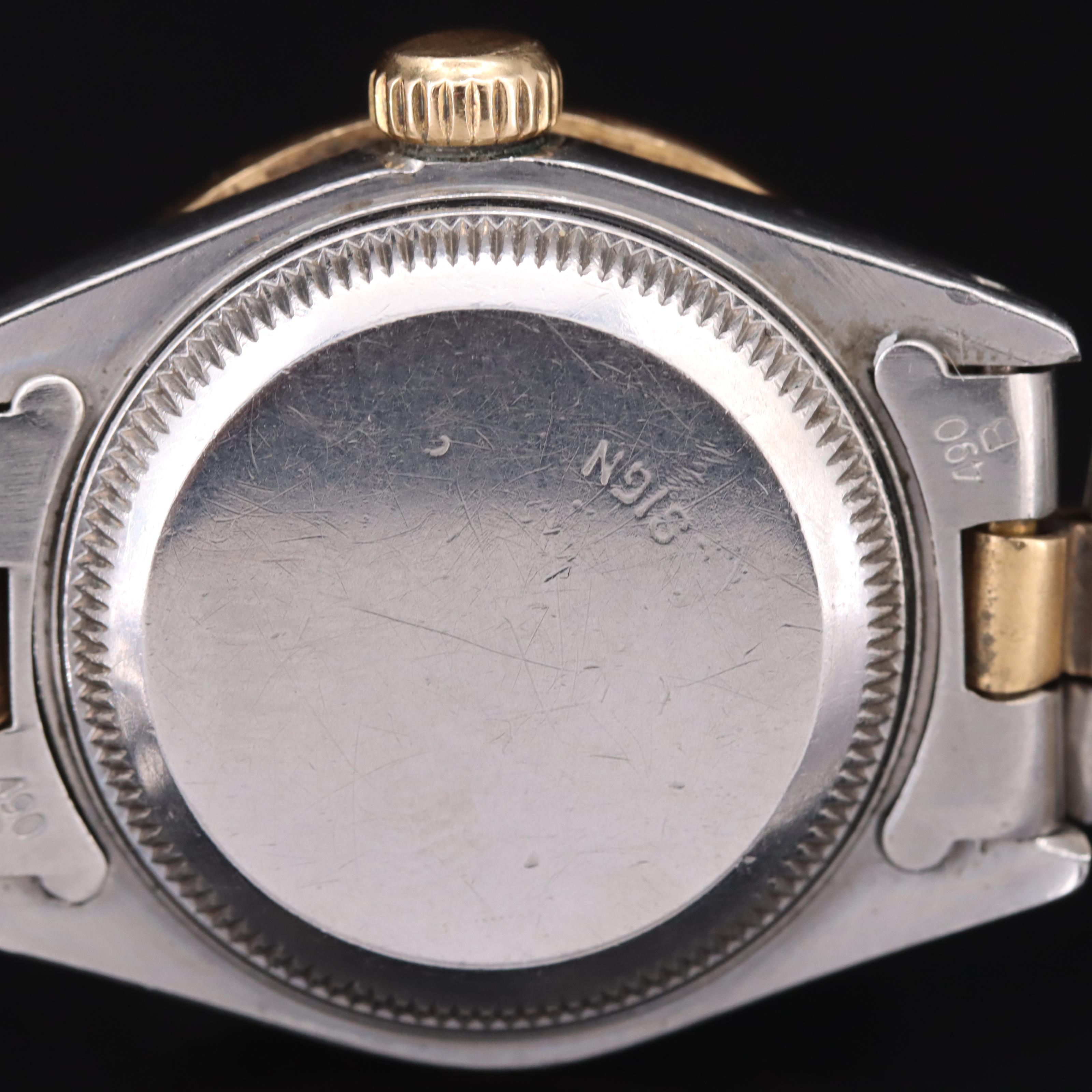 1989 Rolex Sapphire and Diamond Datejust Watch